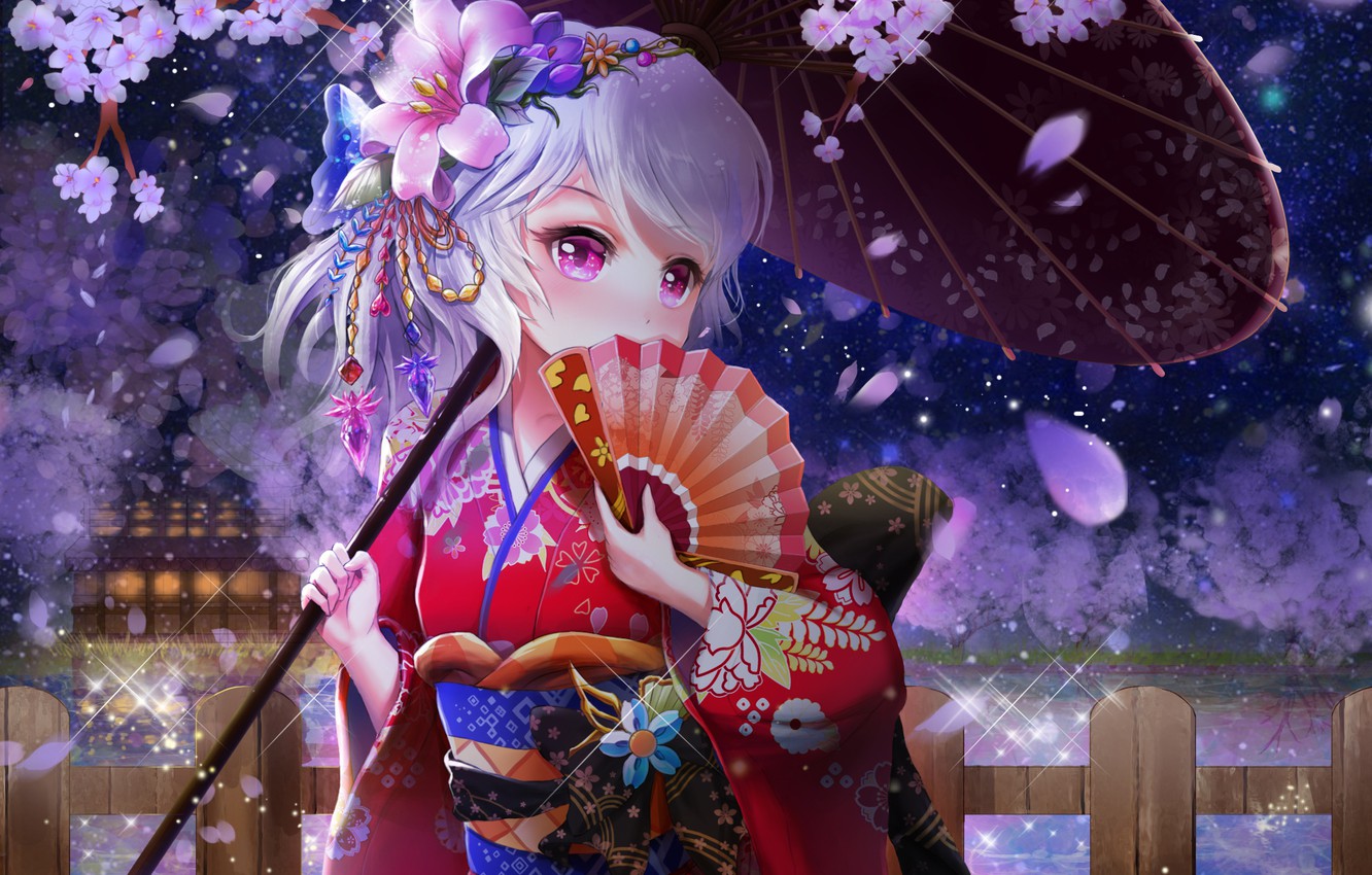 Anime Kimono Wallpapers