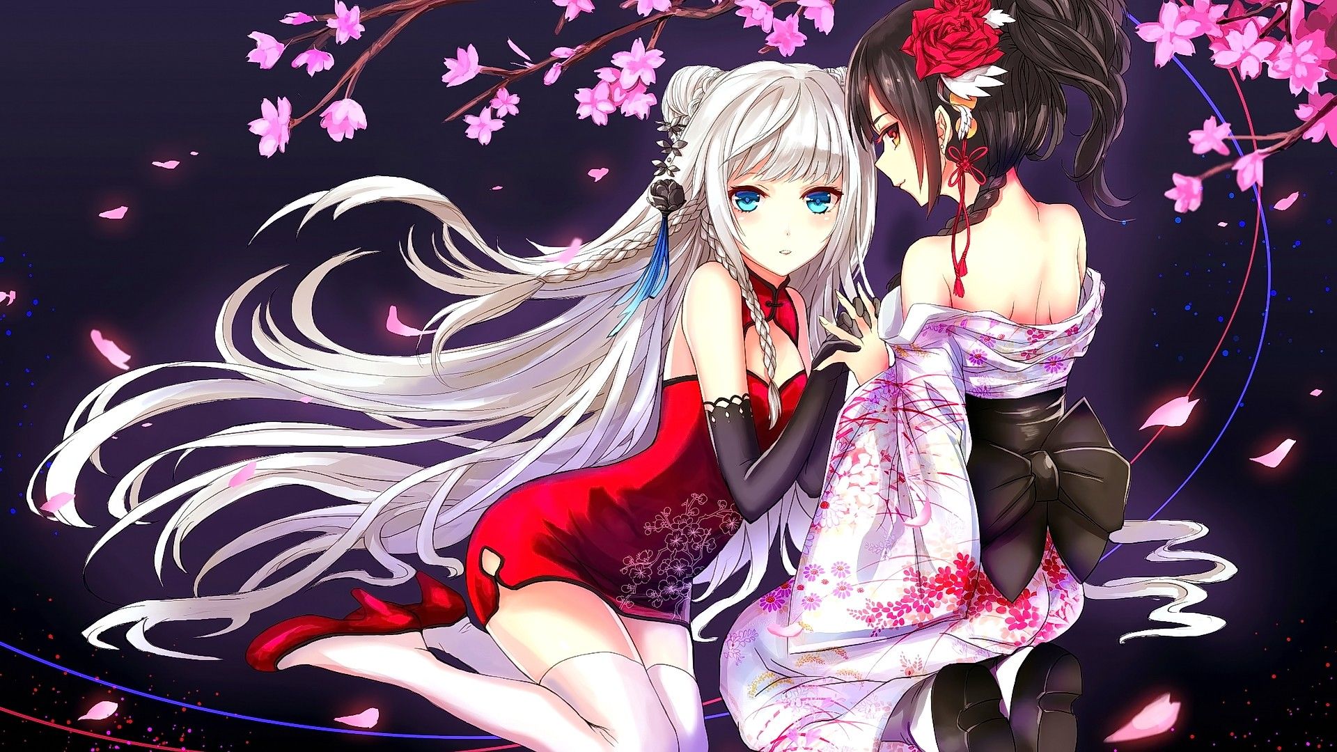 Anime Lesbian Wallpapers