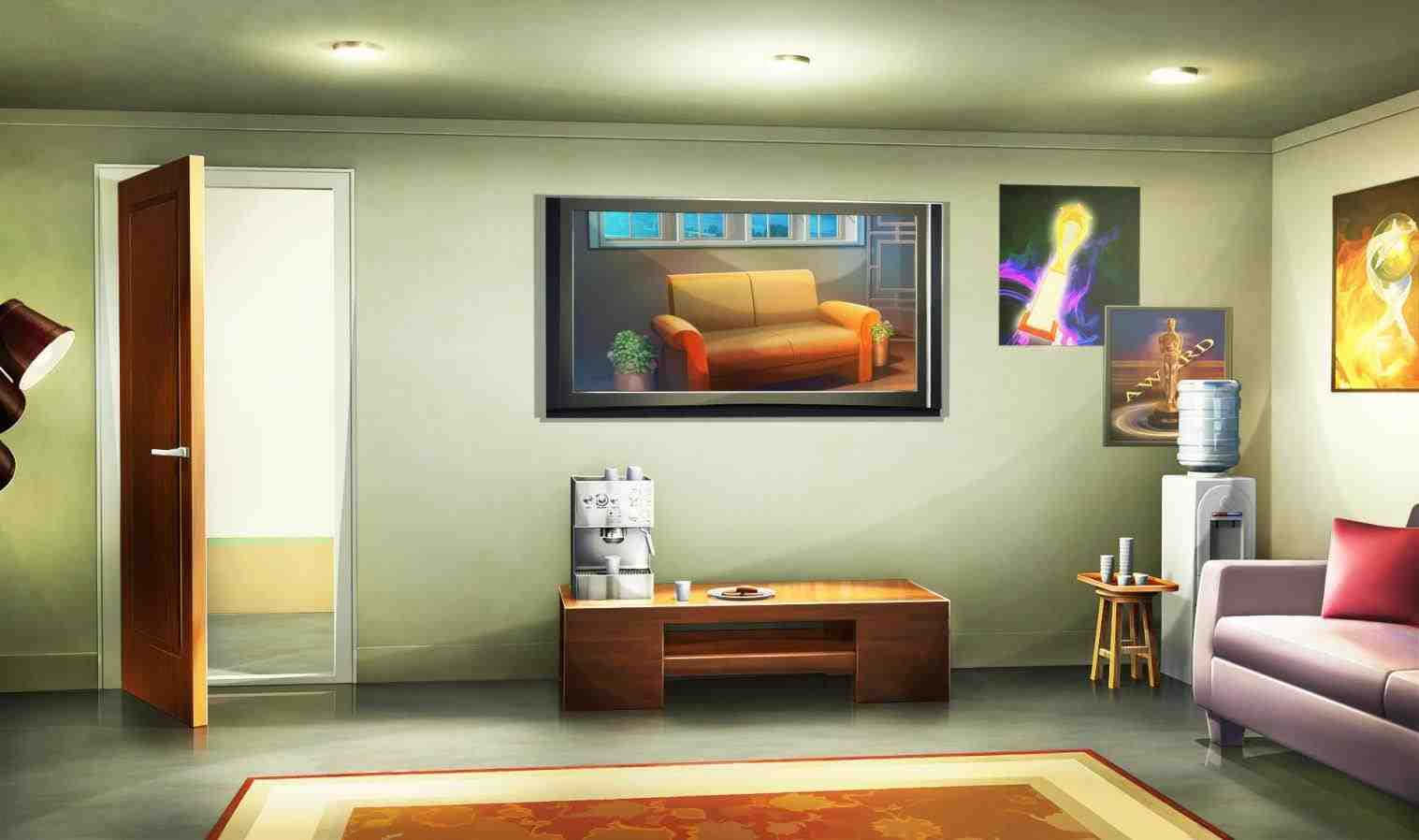 Anime Living Room Wallpapers