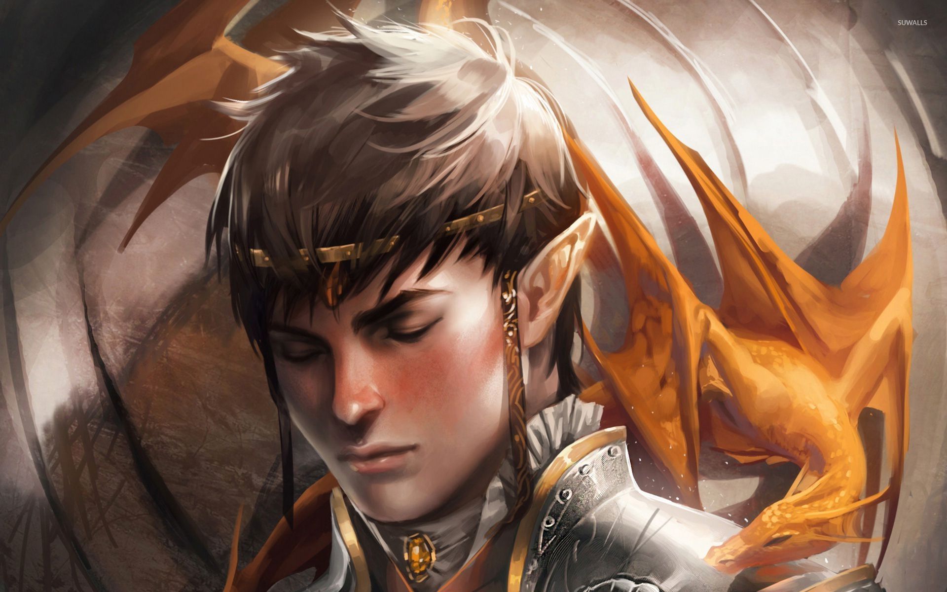 Anime Male Elf Warrior Wallpapers