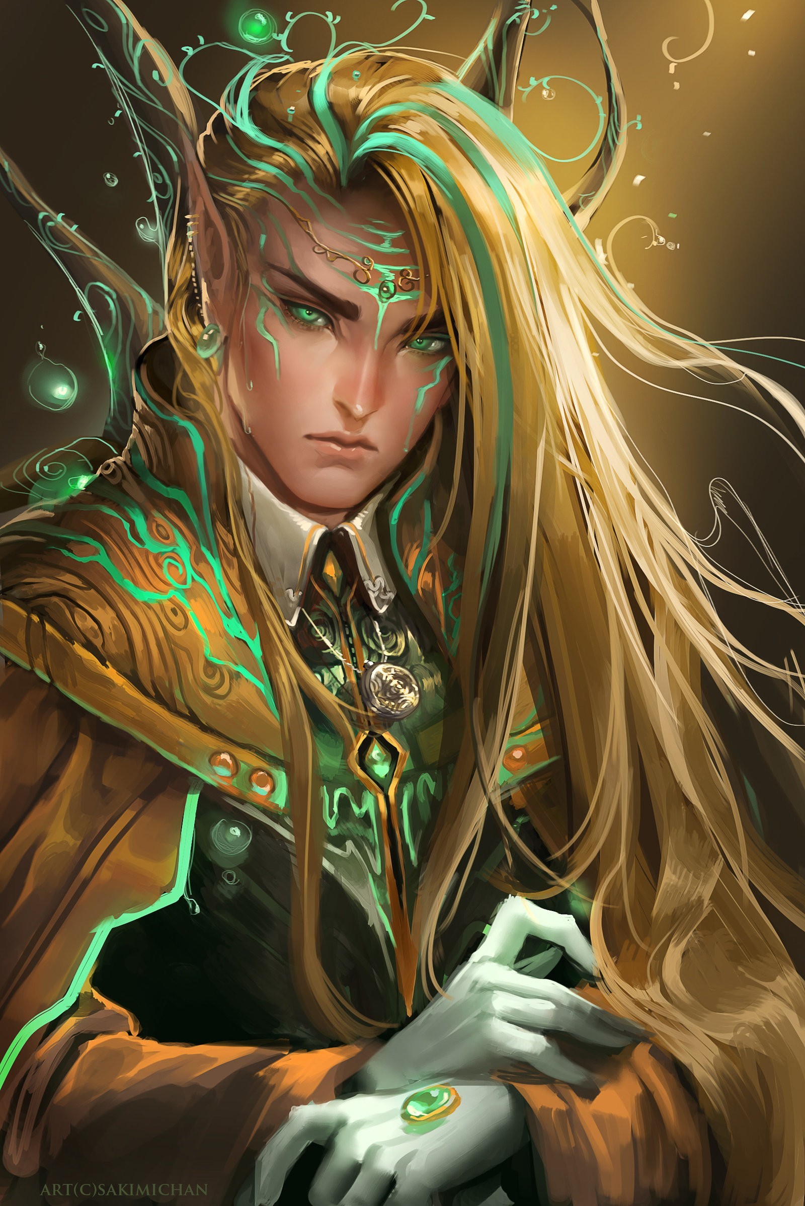 Anime Male Elf Warrior Wallpapers