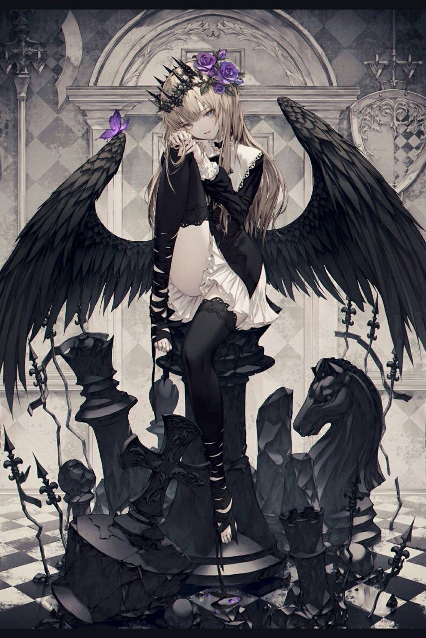 Anime Male Fallen Angel Wallpapers