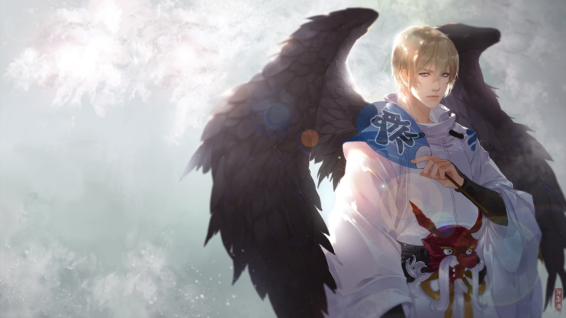 Anime Male Fallen Angel Wallpapers