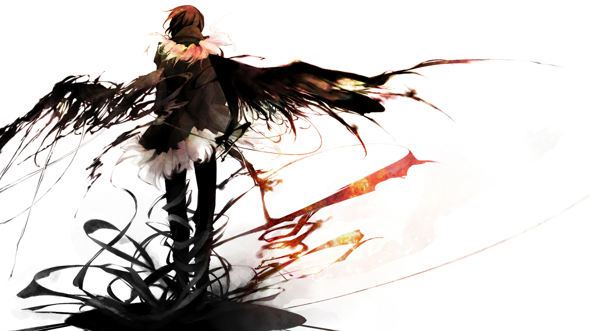 Anime Male Fallen Angel Wallpapers