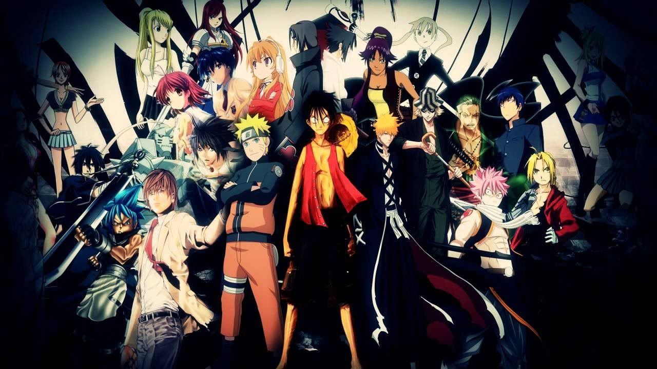 Anime Mashup Art Wallpapers