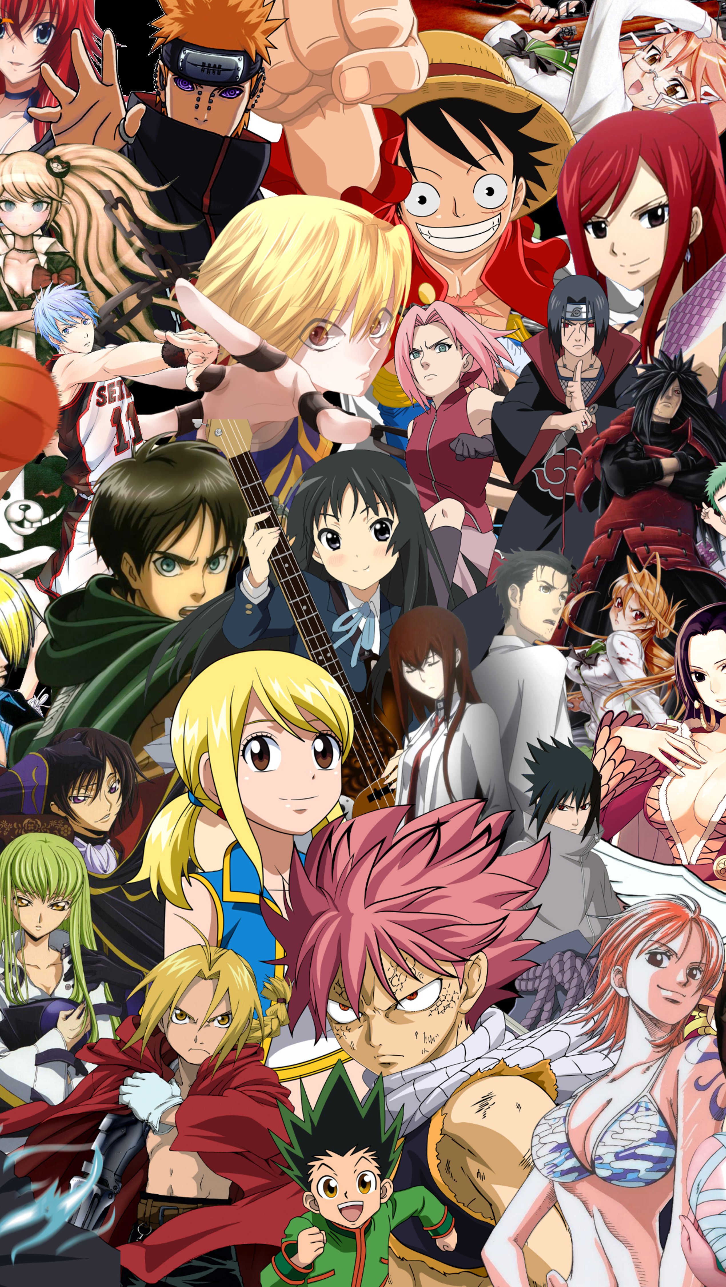 Anime Mashup Desktop Wallpapers