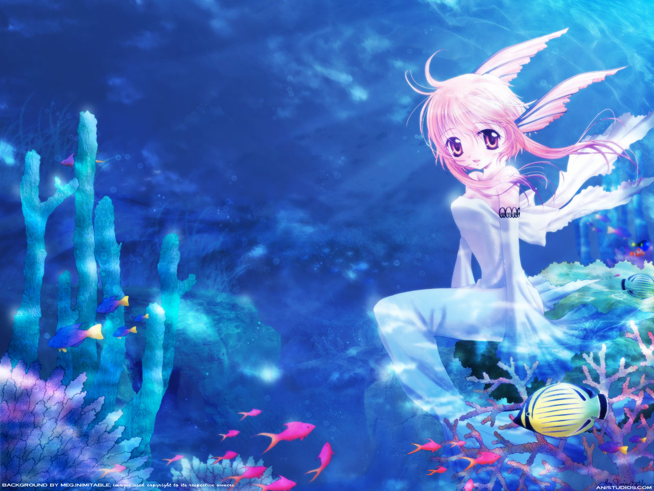 Anime Mermaid Wallpapers