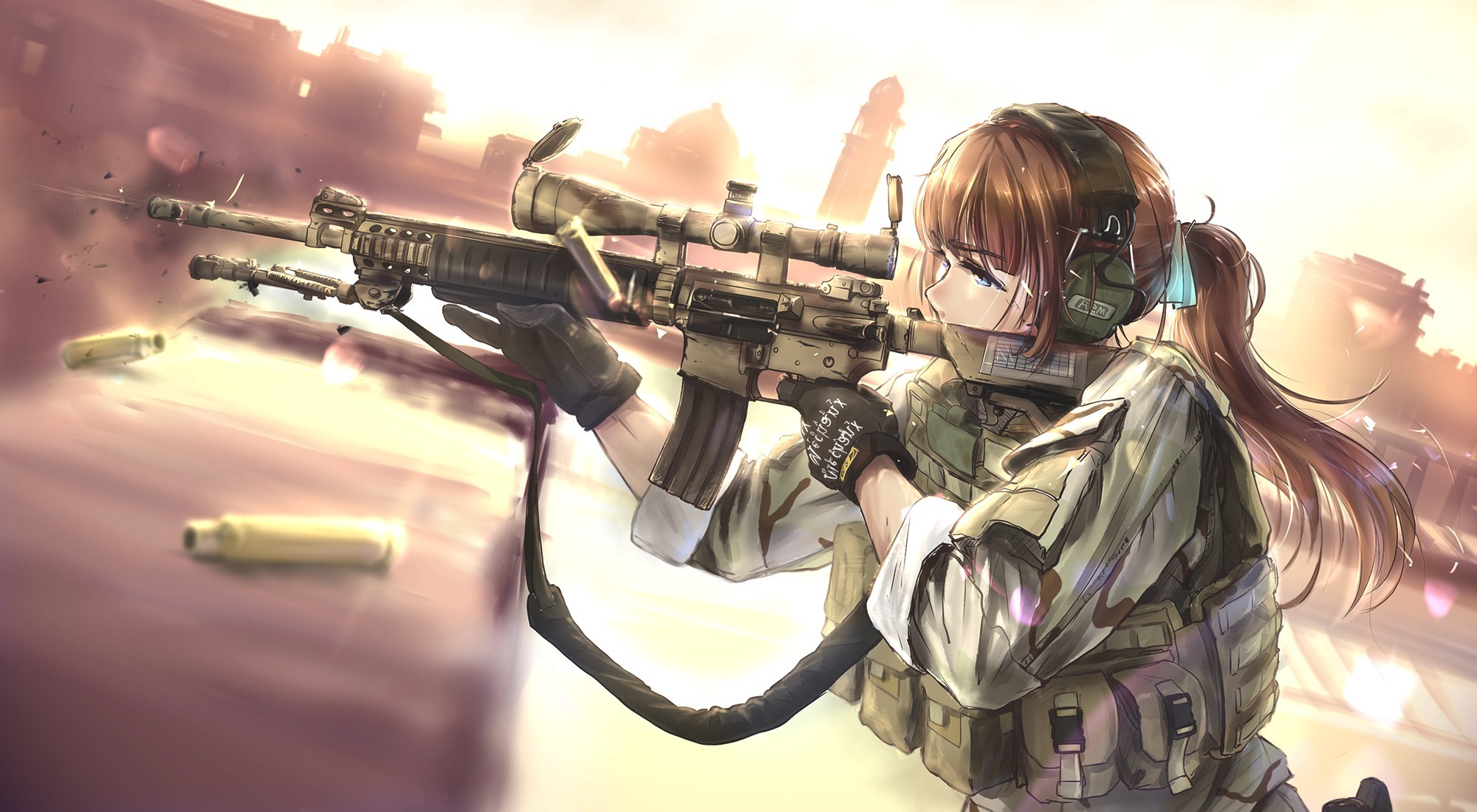 Anime Military Girl Wallpapers