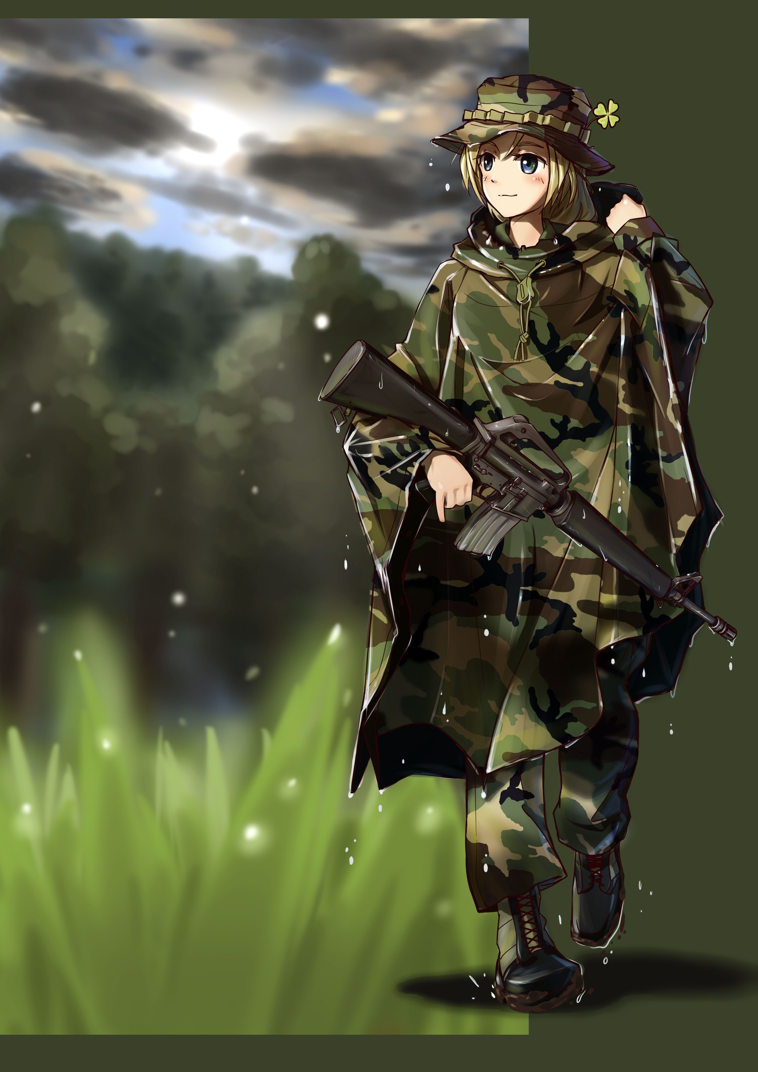 Anime Military Girl Wallpapers