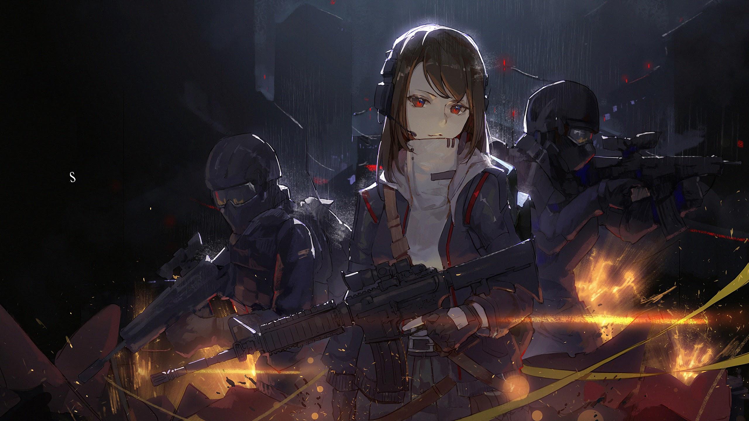 Anime Military Girl Wallpapers