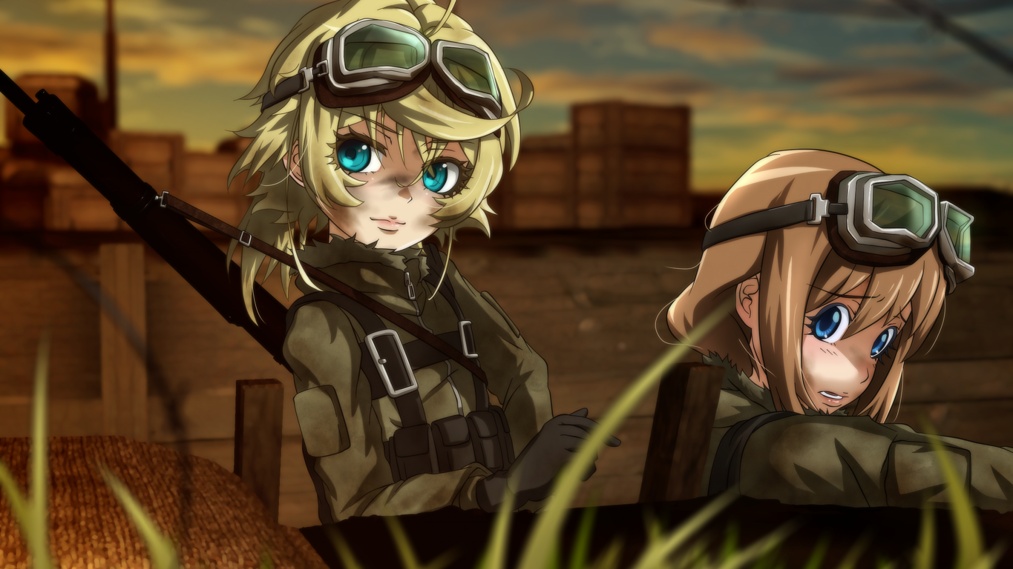 Anime Military Girl Wallpapers