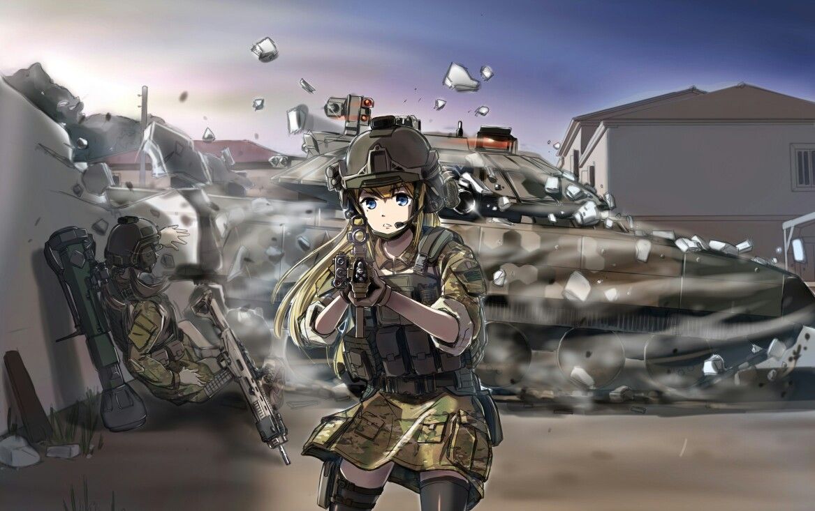 Anime Military Wallpapers