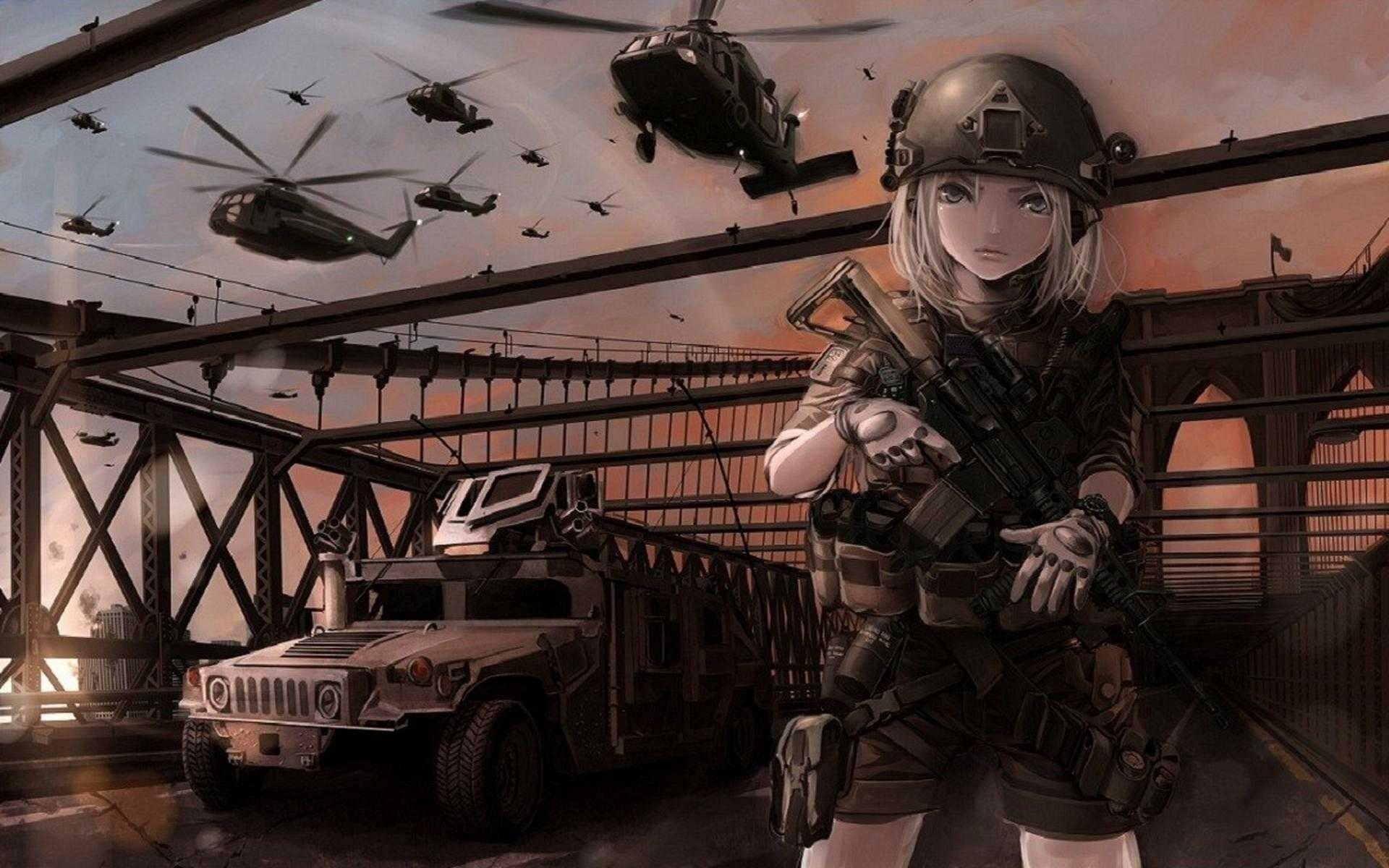 Anime Military Wallpapers