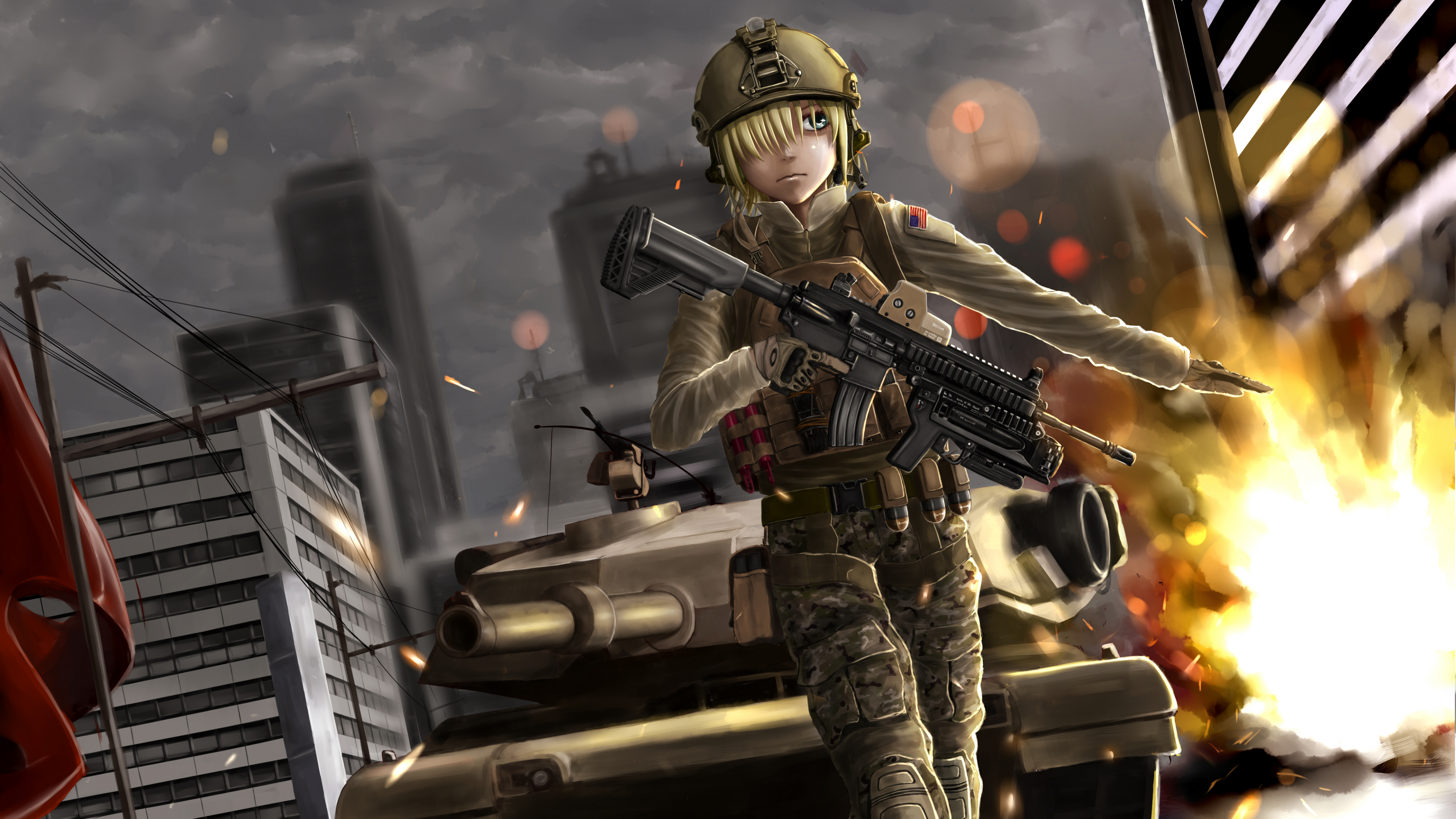 Anime Military Wallpapers