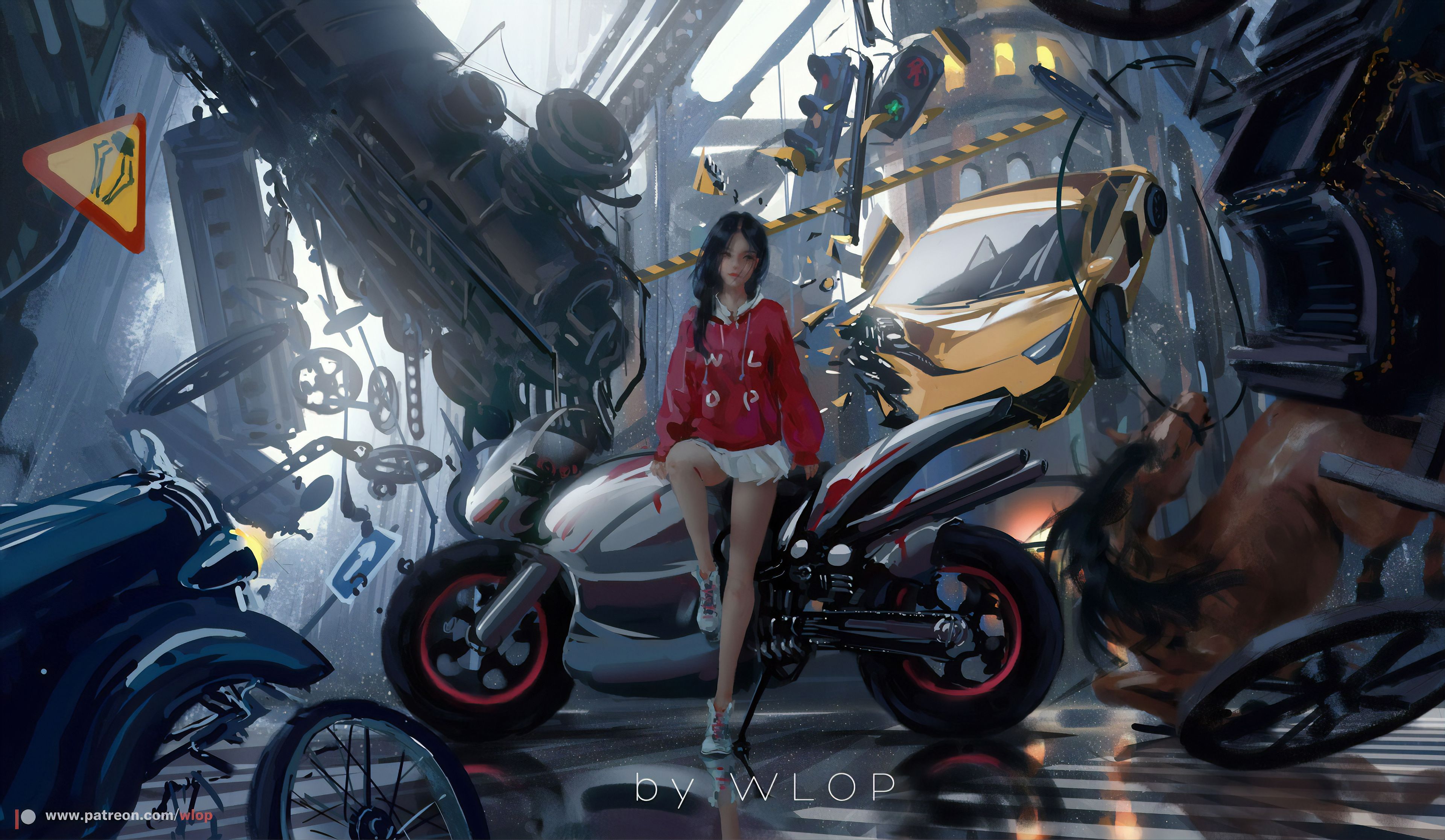 Anime Motorcycle Wallpapers