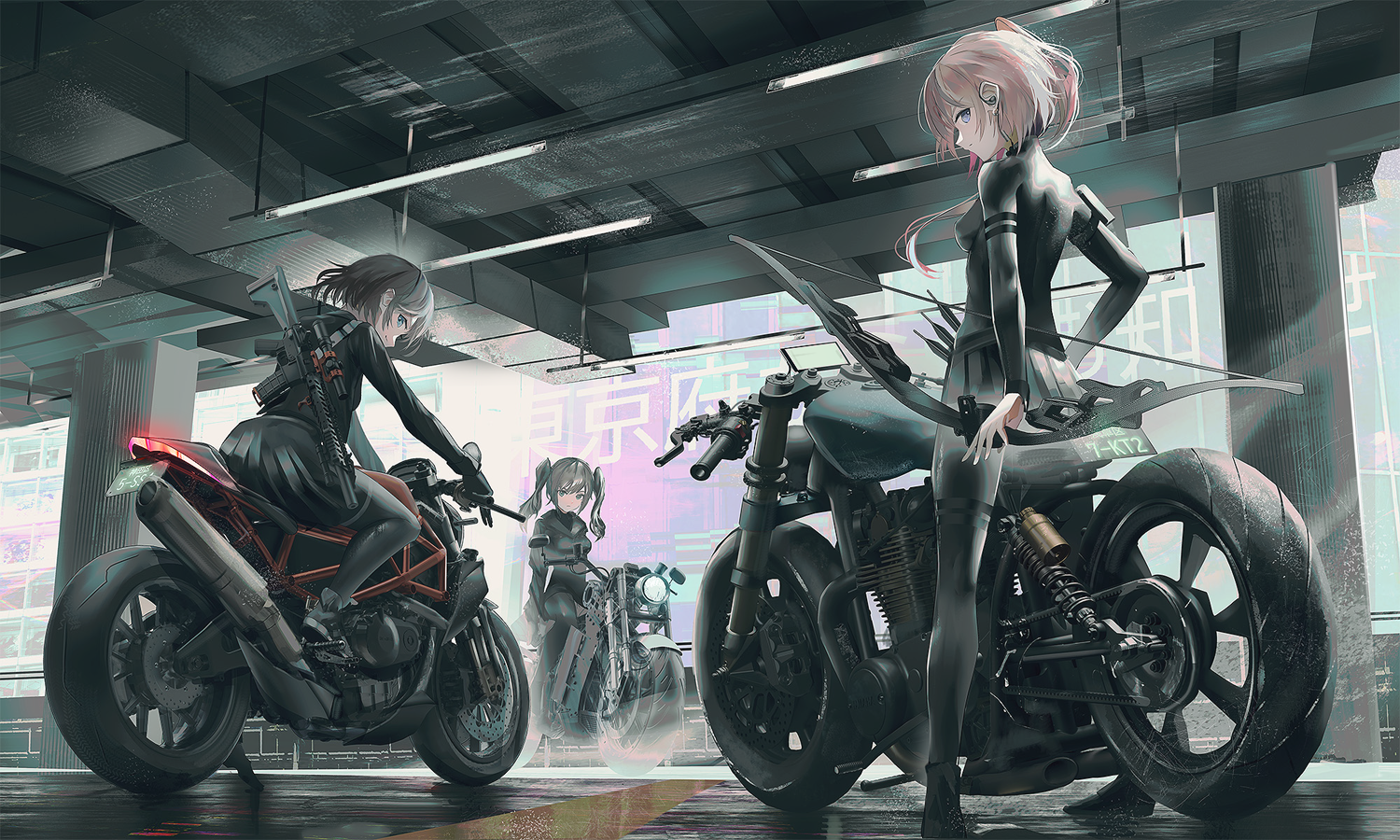 Anime Motorcycle Wallpapers