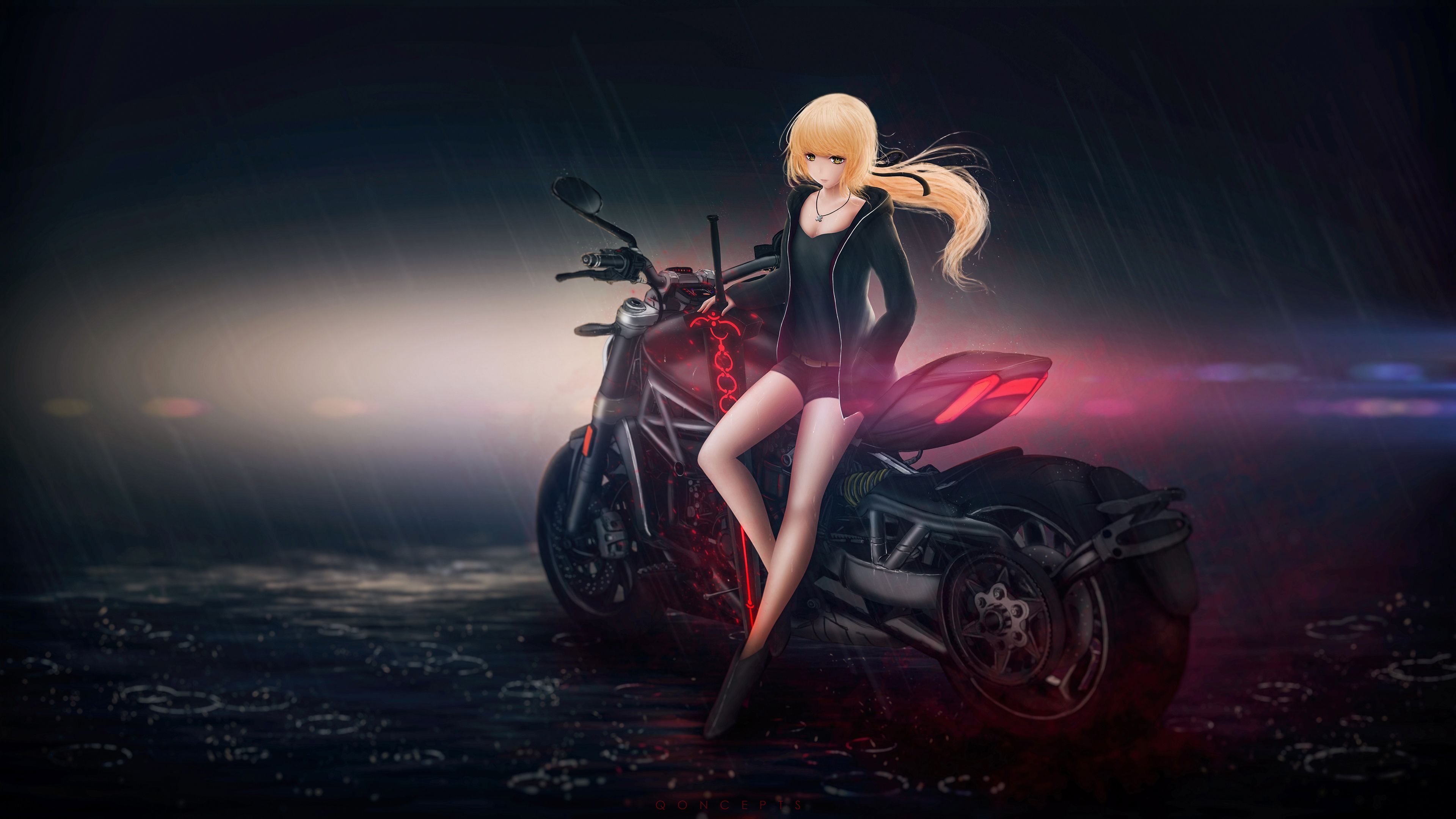 Anime Motorcycle Wallpapers