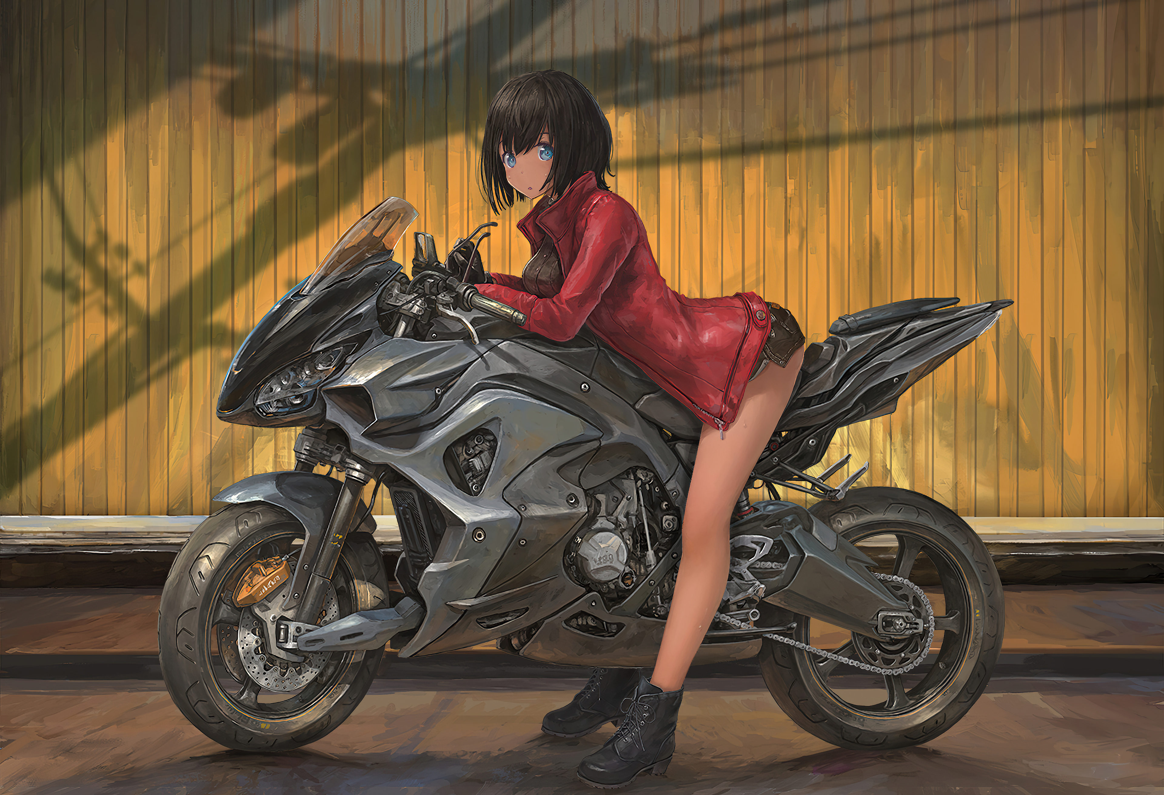 Anime Motorcycle Wallpapers