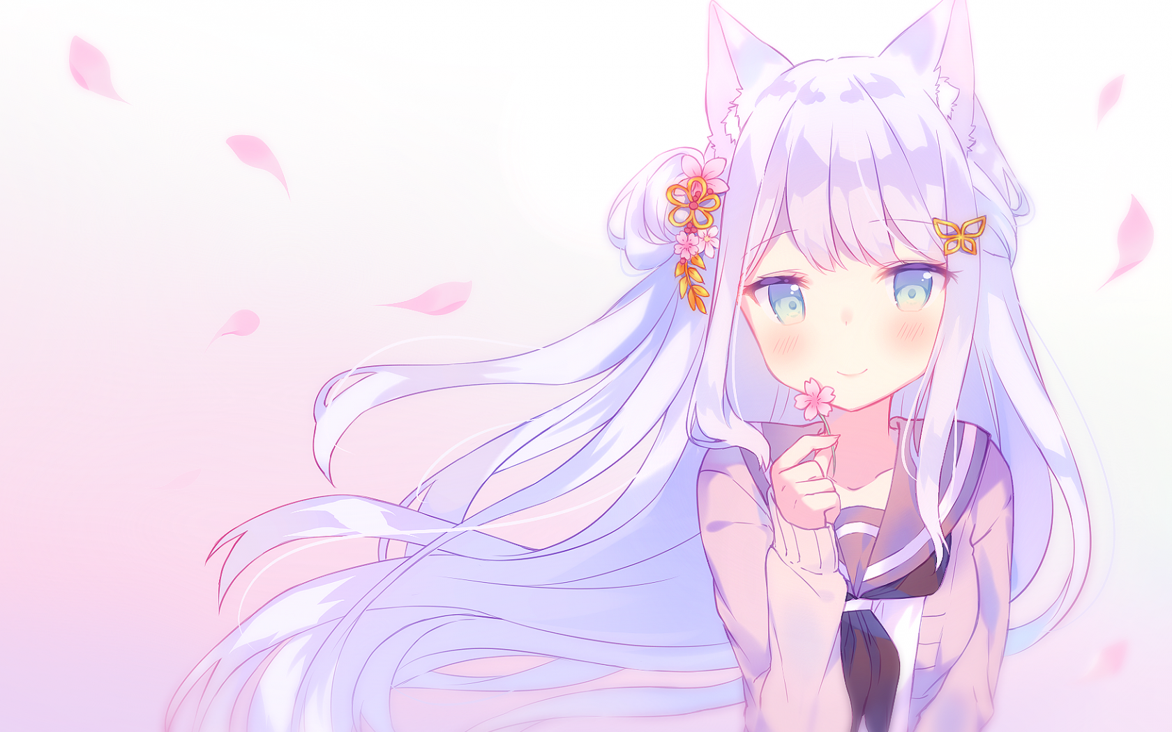 Anime Neko Girl Loli Wallpapers