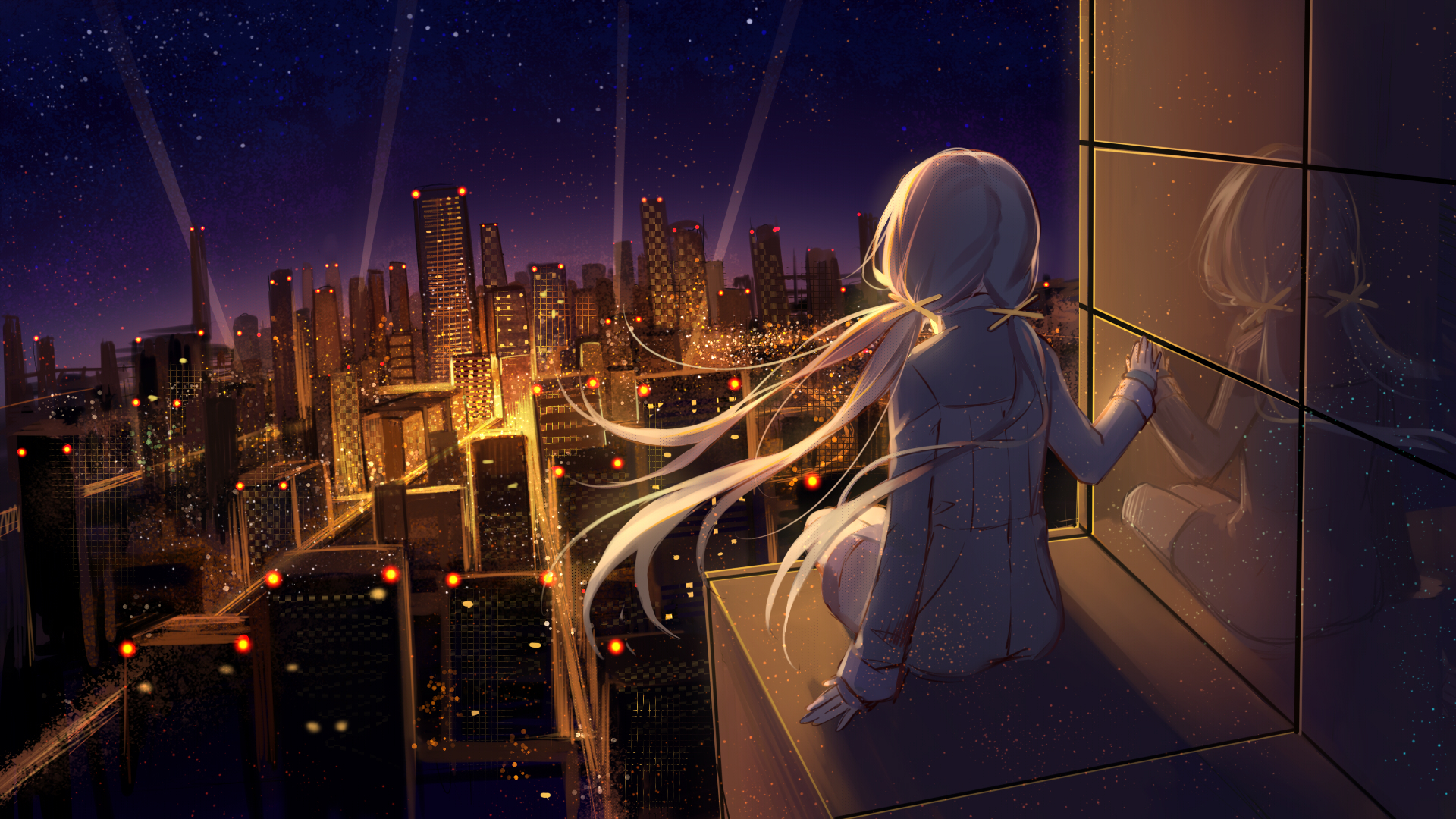 Anime Night City Wallpapers