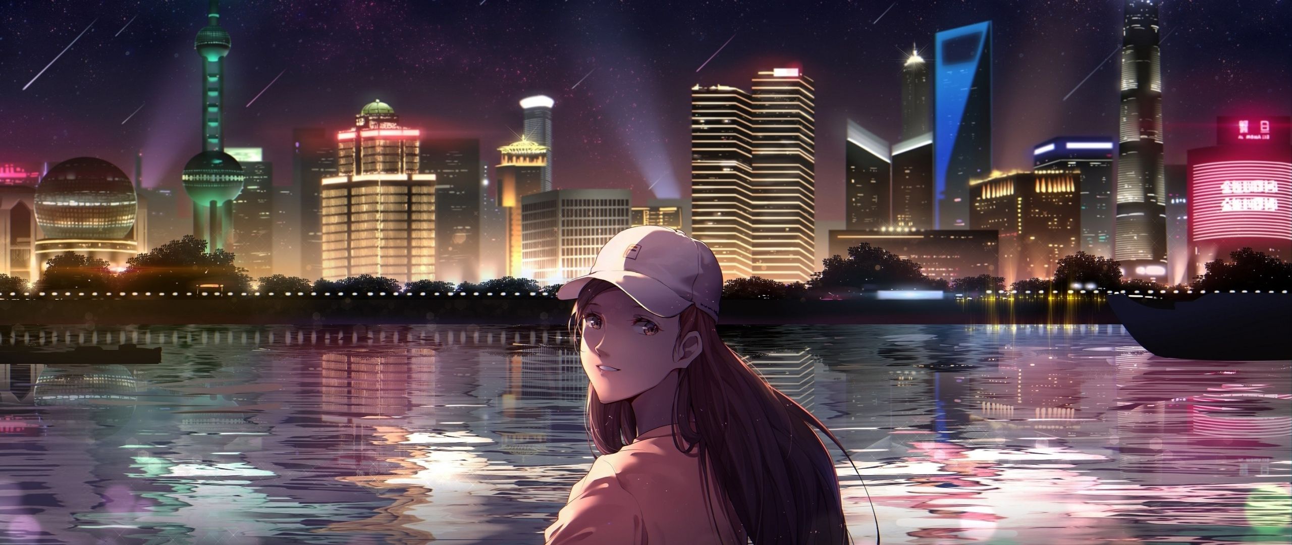 Anime Night City Wallpapers