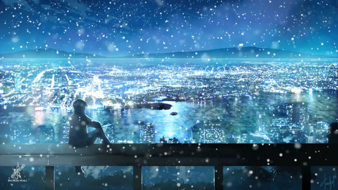 Anime Night Scenery Wallpapers