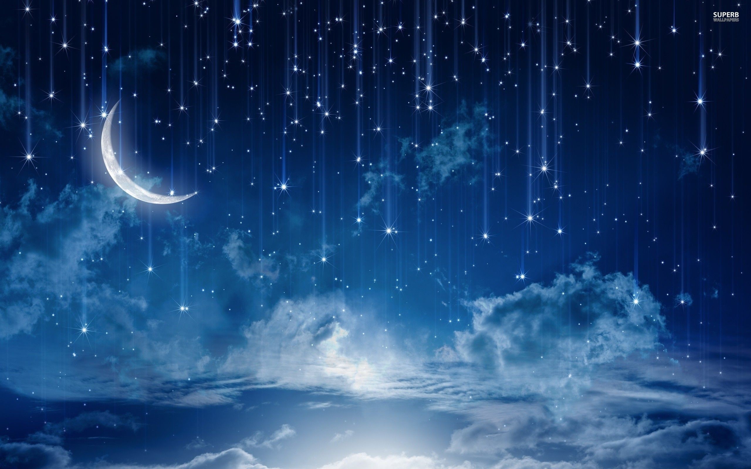 Anime Night Sky Wallpapers