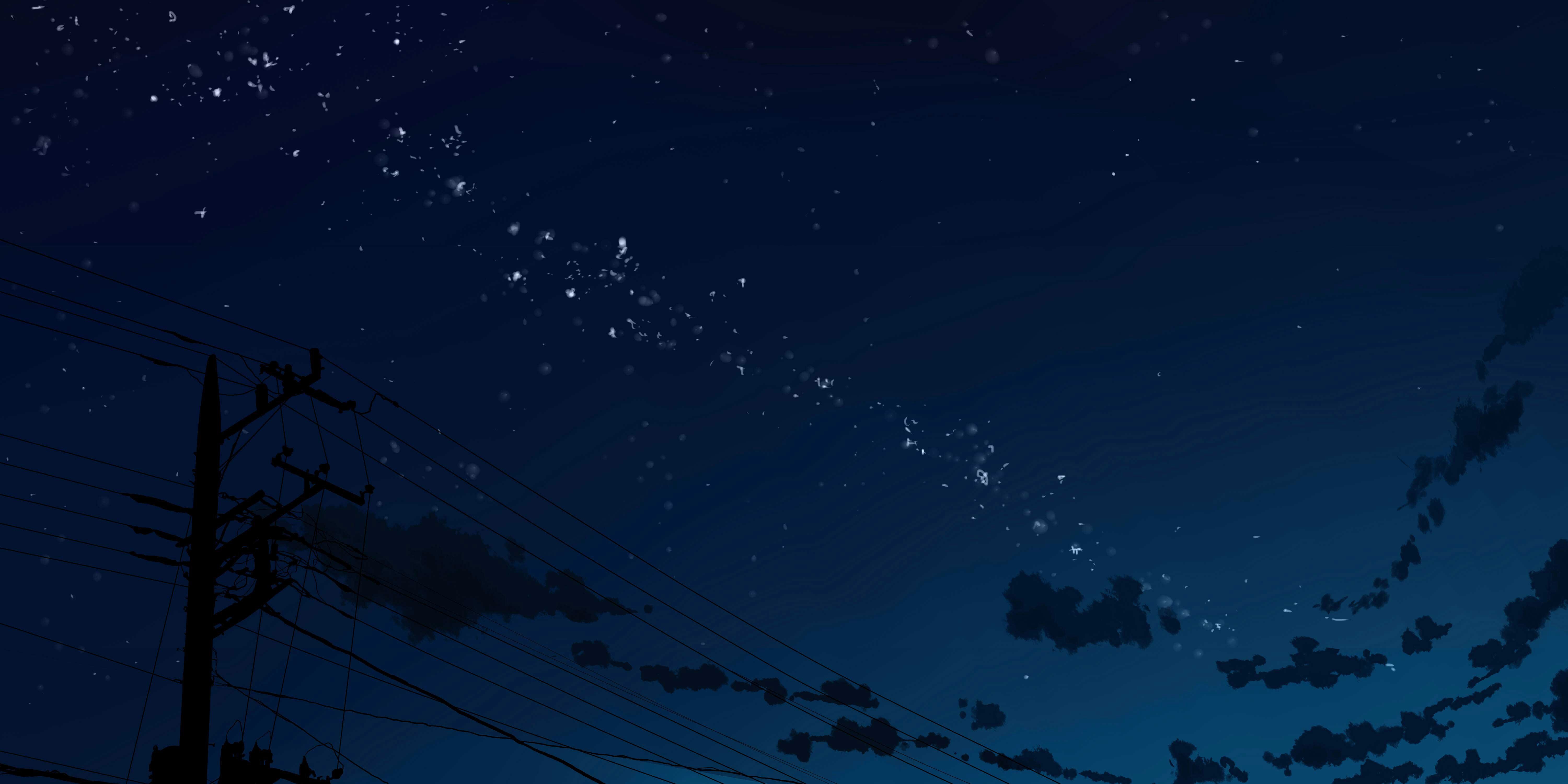 Anime Night Sky Wallpapers