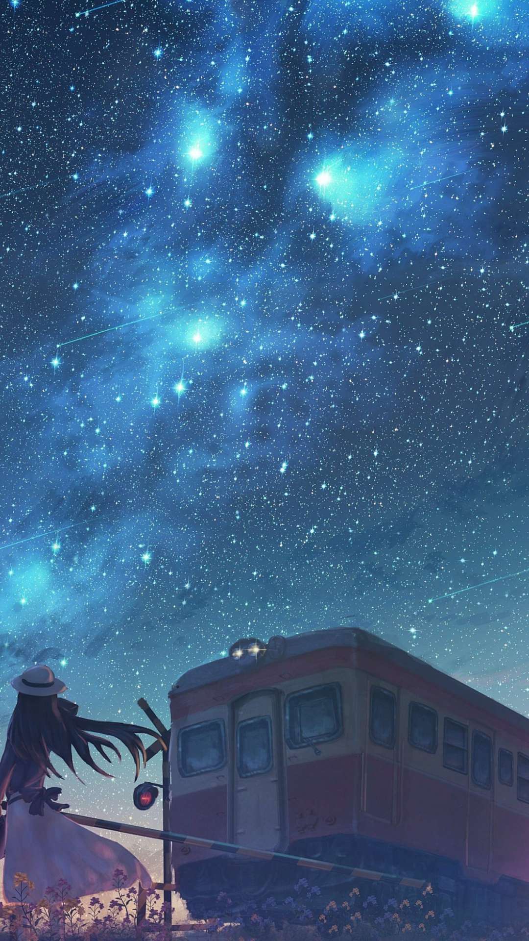 Anime Night Sky Wallpapers