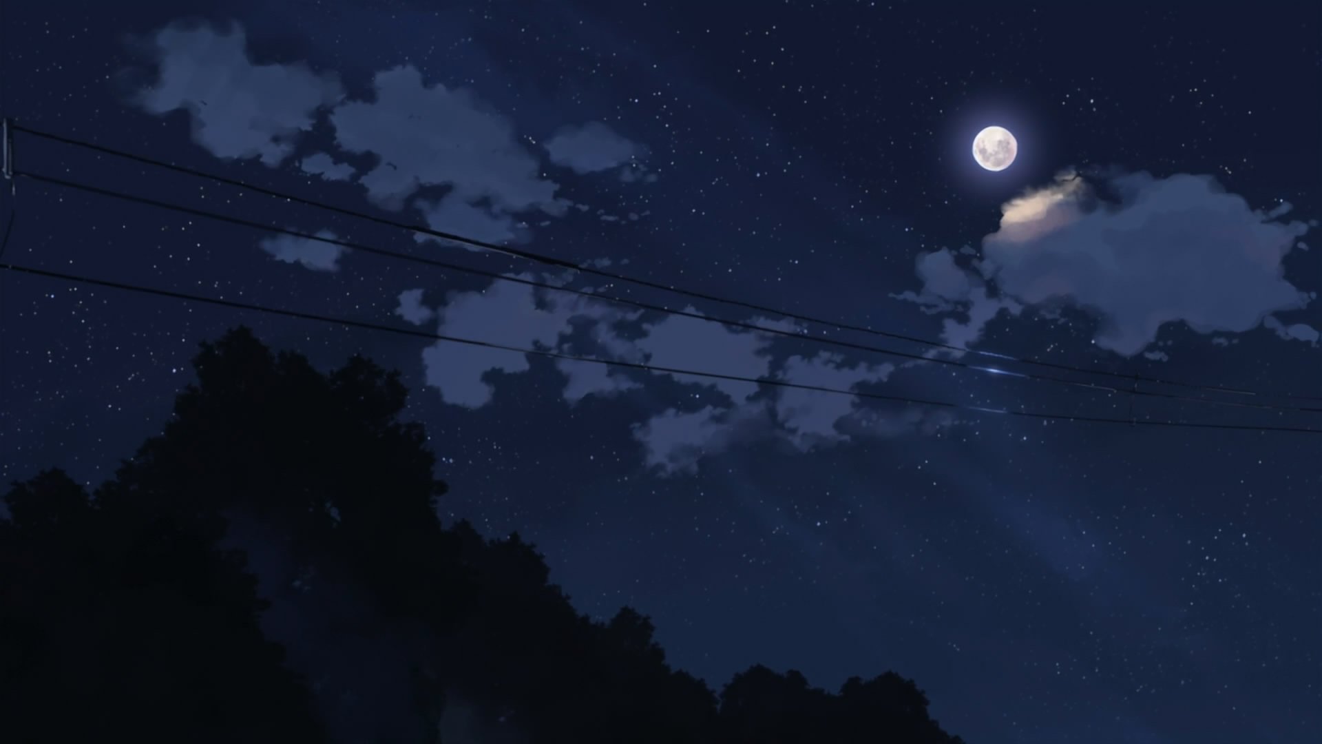 Anime Night Sky Wallpapers