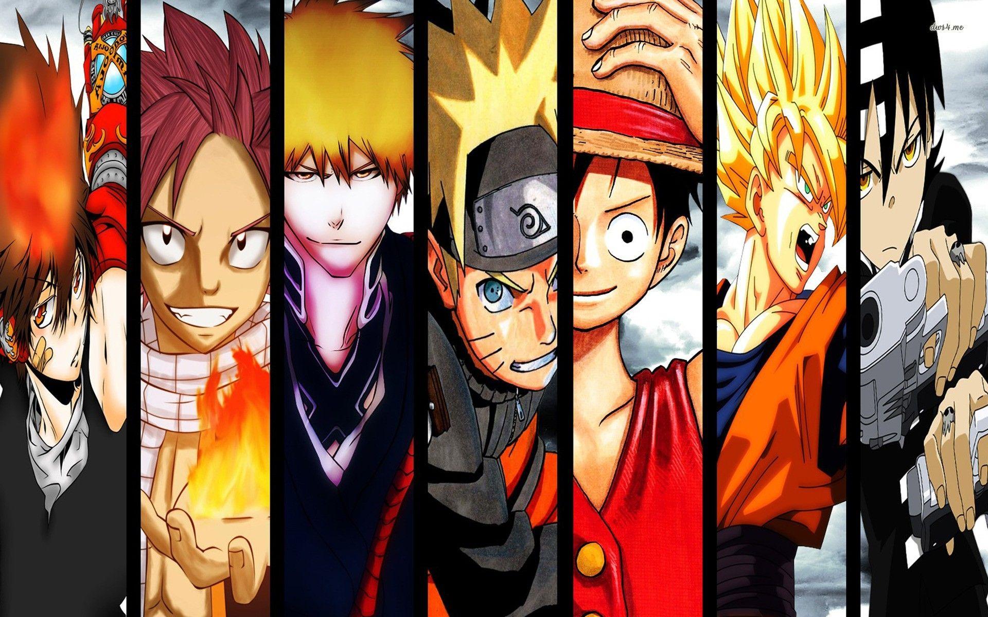 Anime One Piece And Naruto Wallpapers