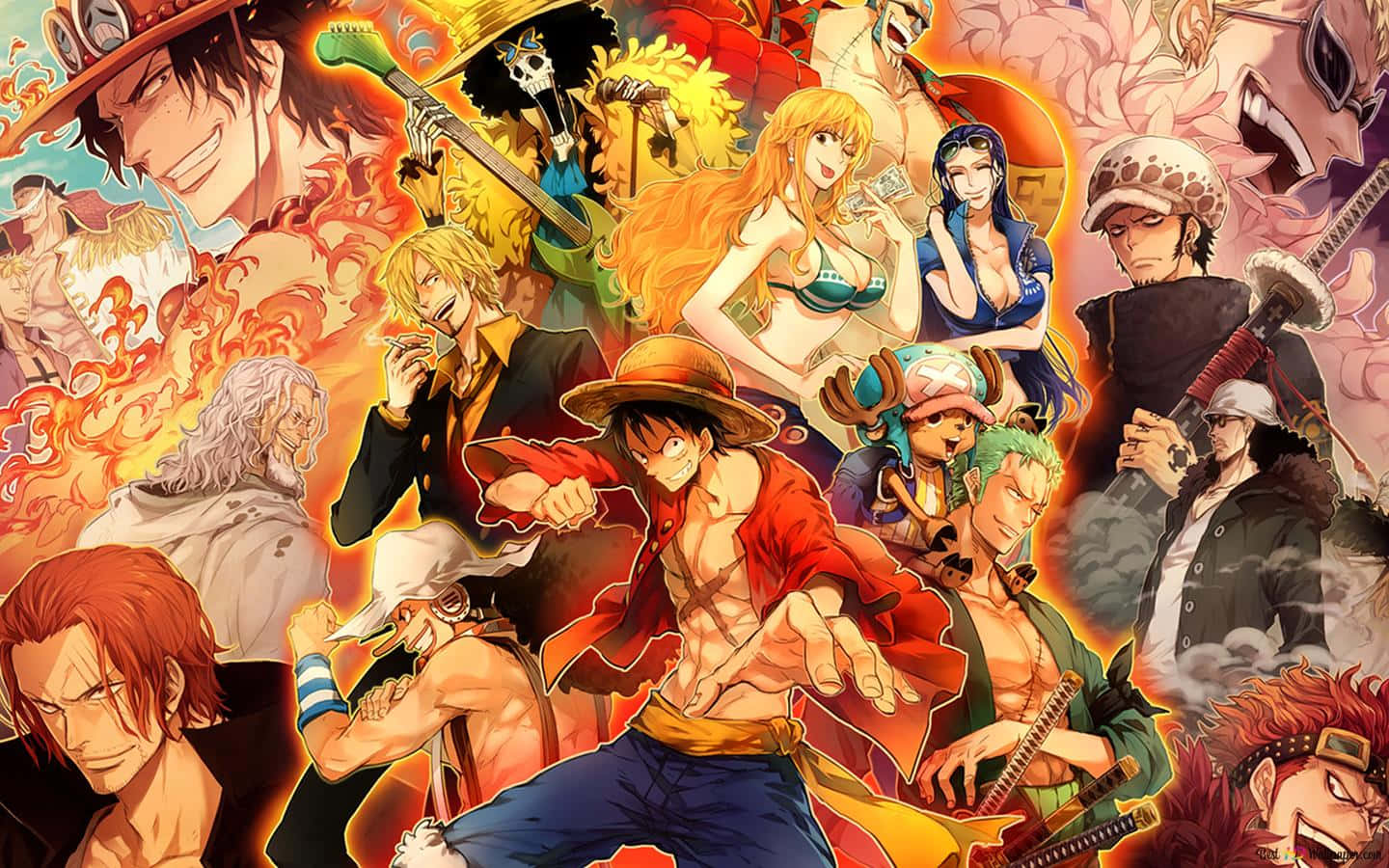 Anime One Piece And Naruto Wallpapers