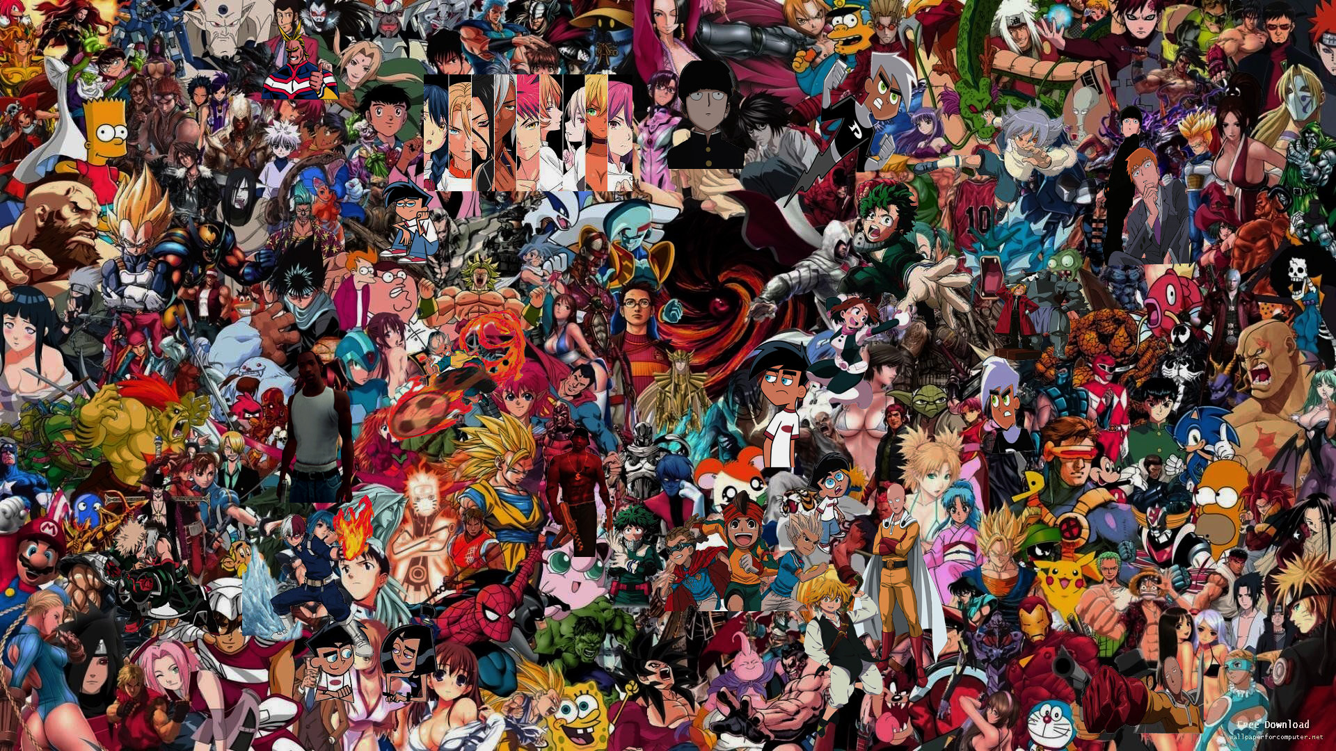 Anime One Piece And Naruto Wallpapers