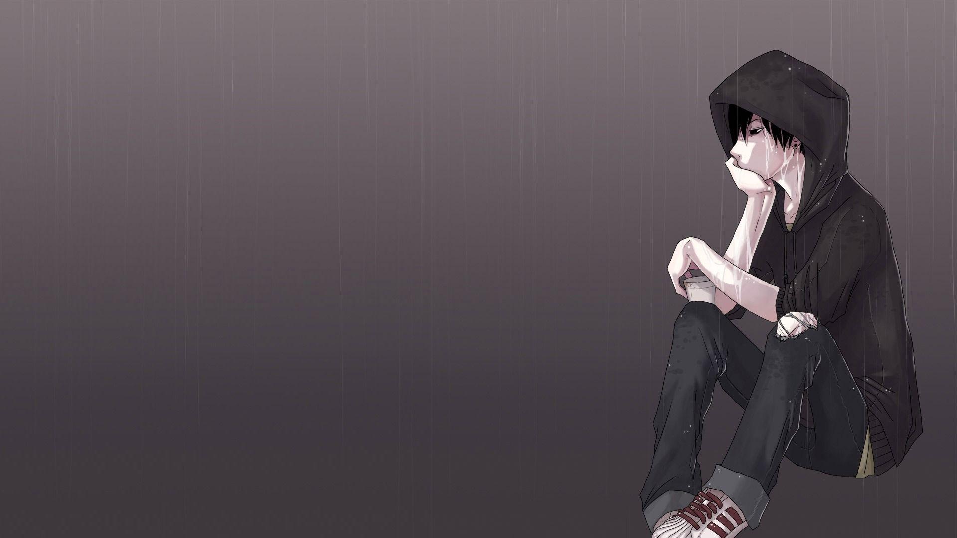 Anime Original Alone Boy Wallpapers