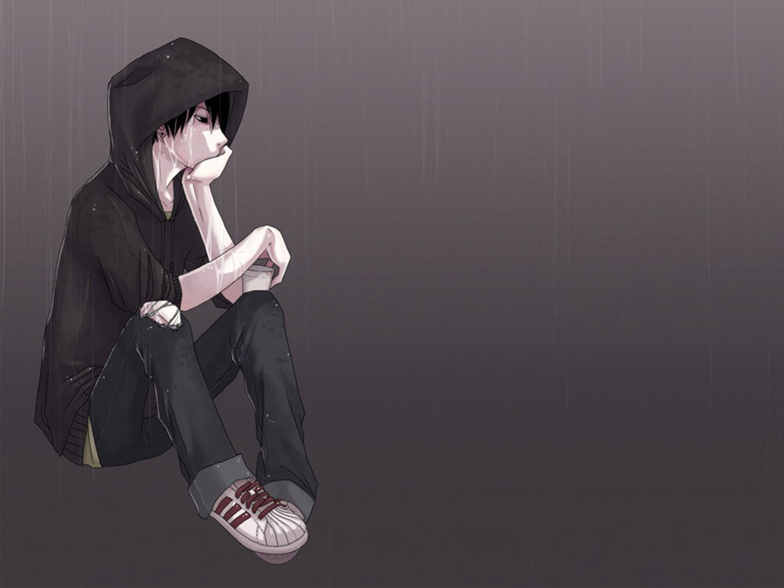 Anime Original Alone Boy Wallpapers