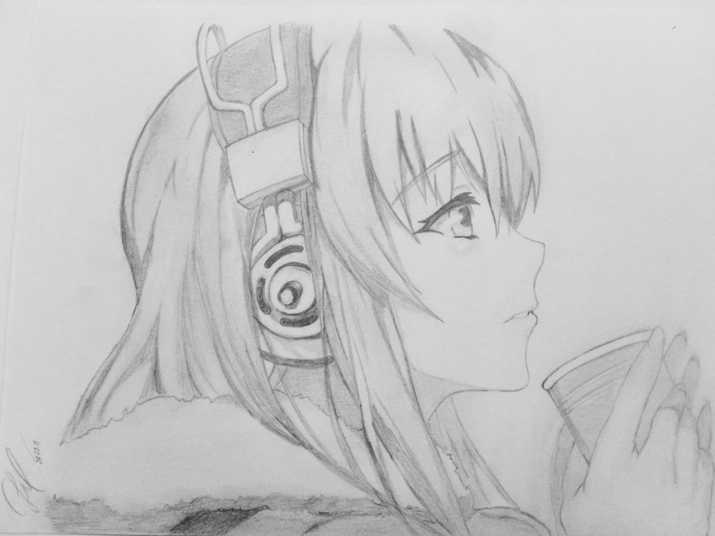 Anime Pencil Drawing Wallpapers