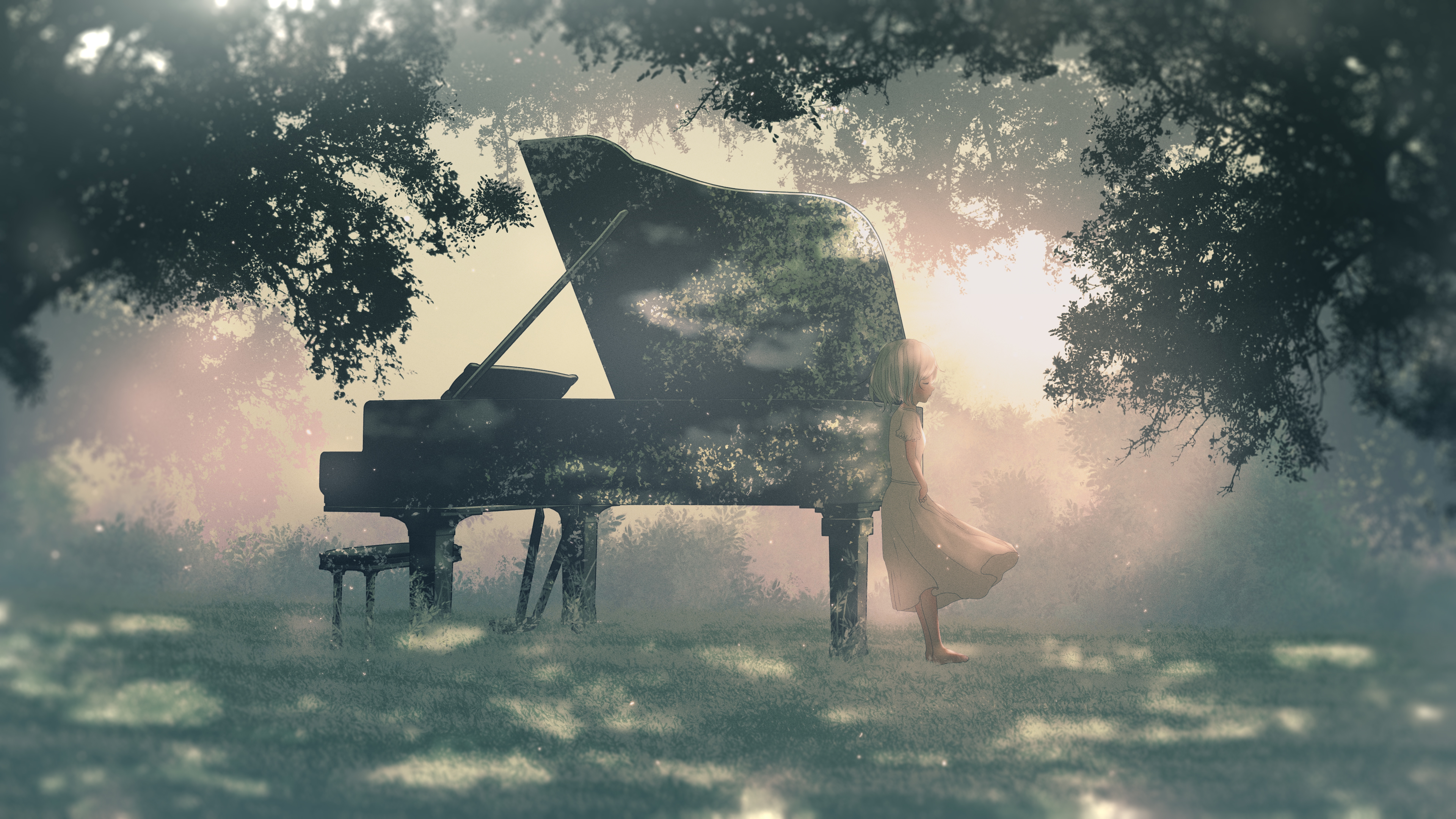 Anime Piano Wallpapers