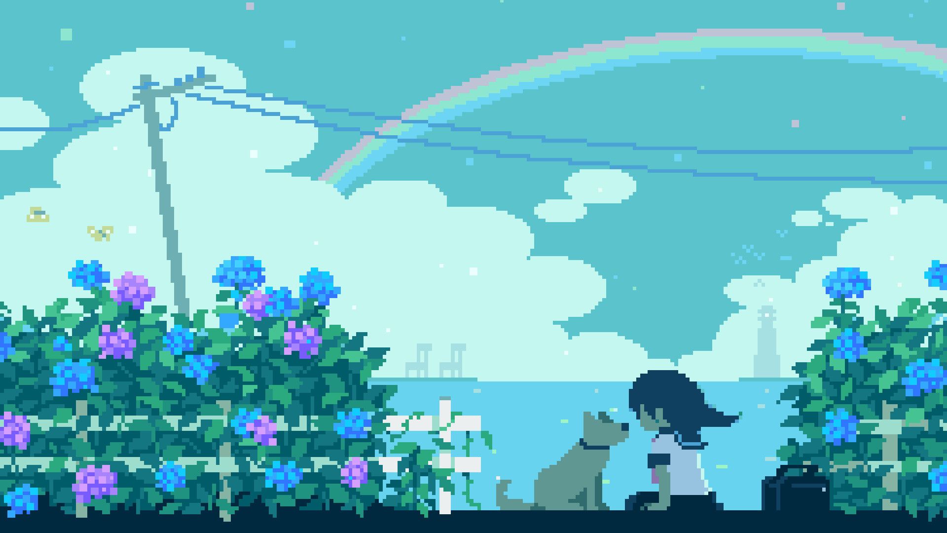 Anime Pixel Art Wallpapers