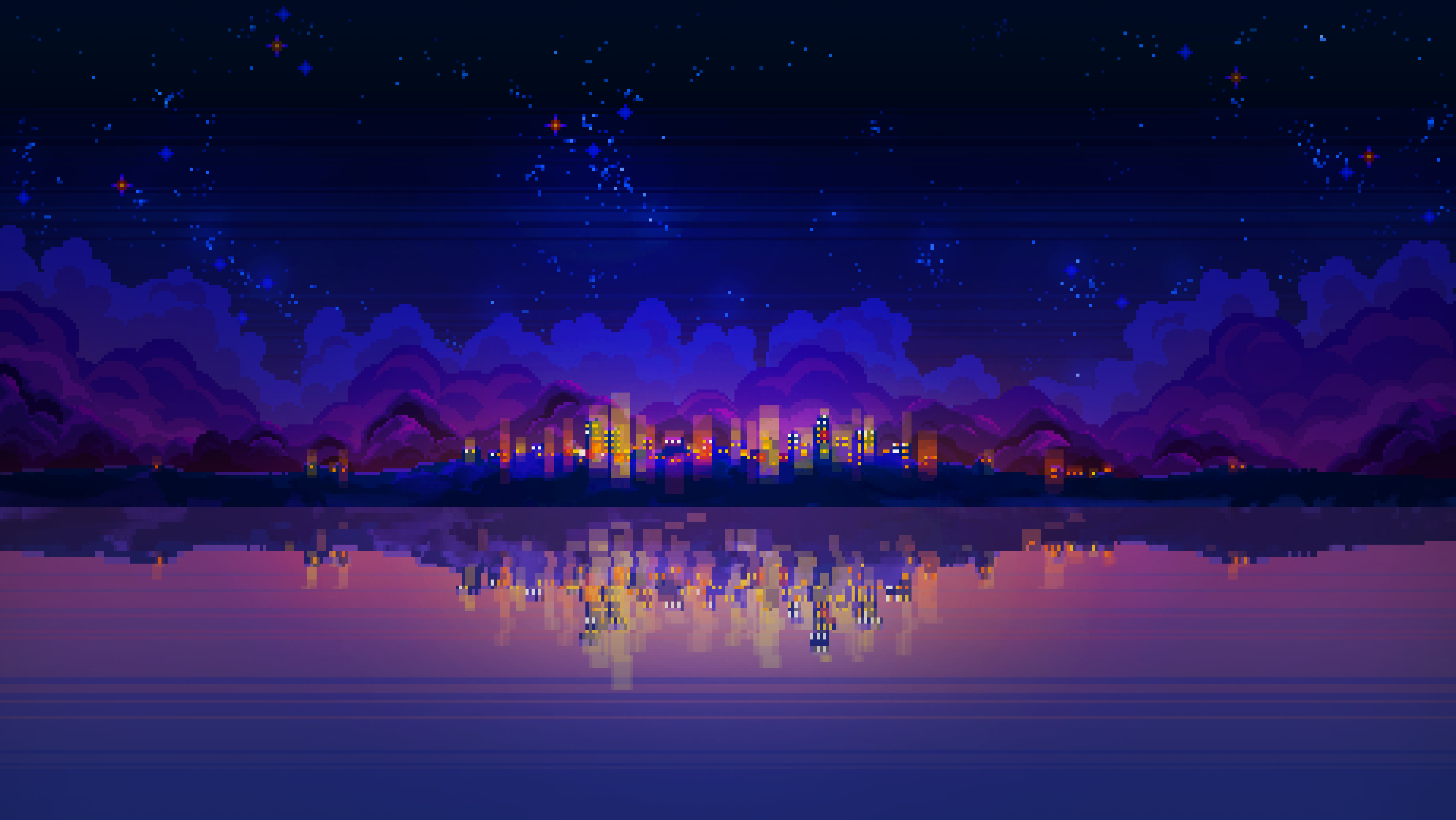 Anime Pixel Art Wallpapers