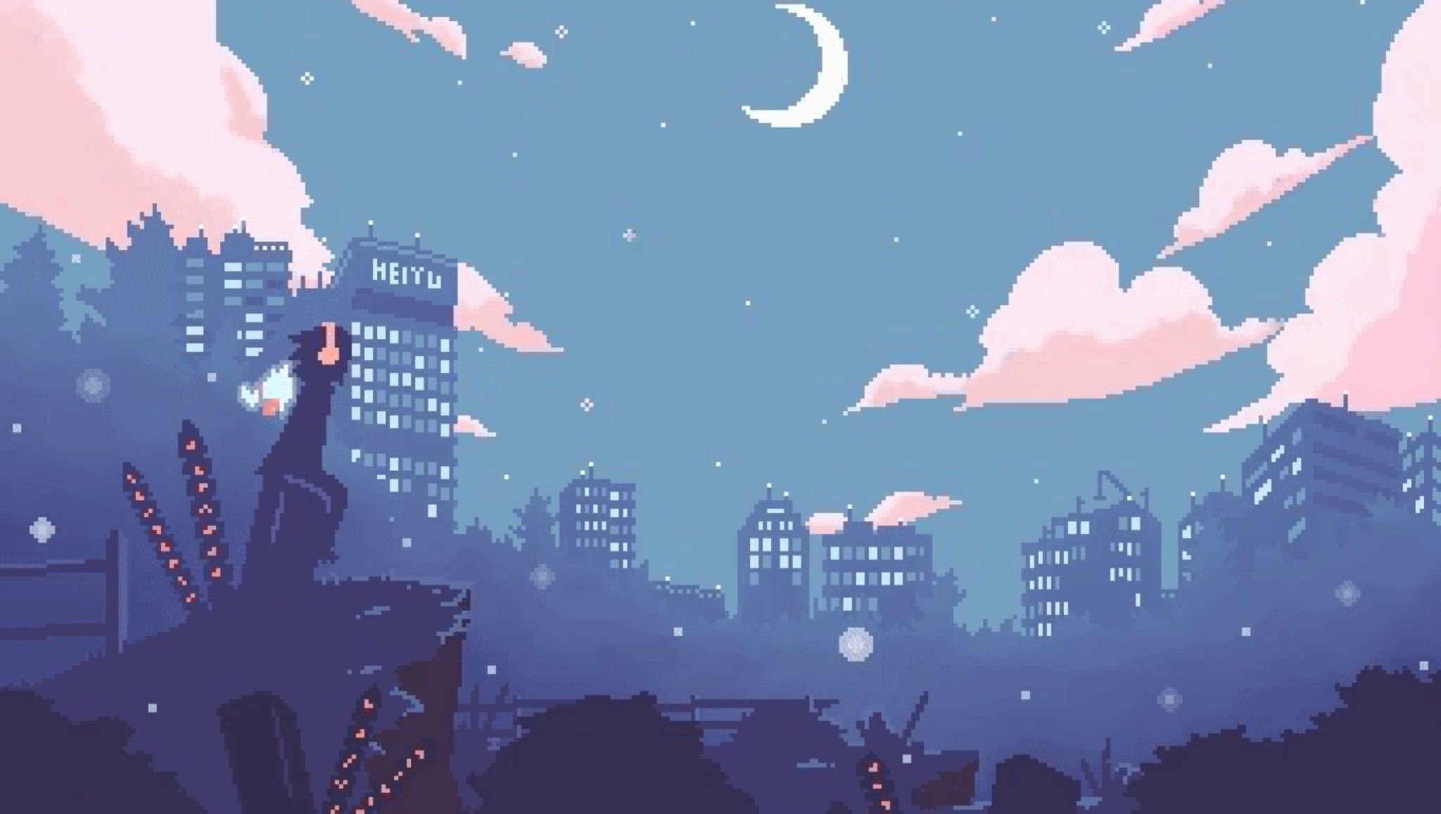 Anime Pixel Art Wallpapers