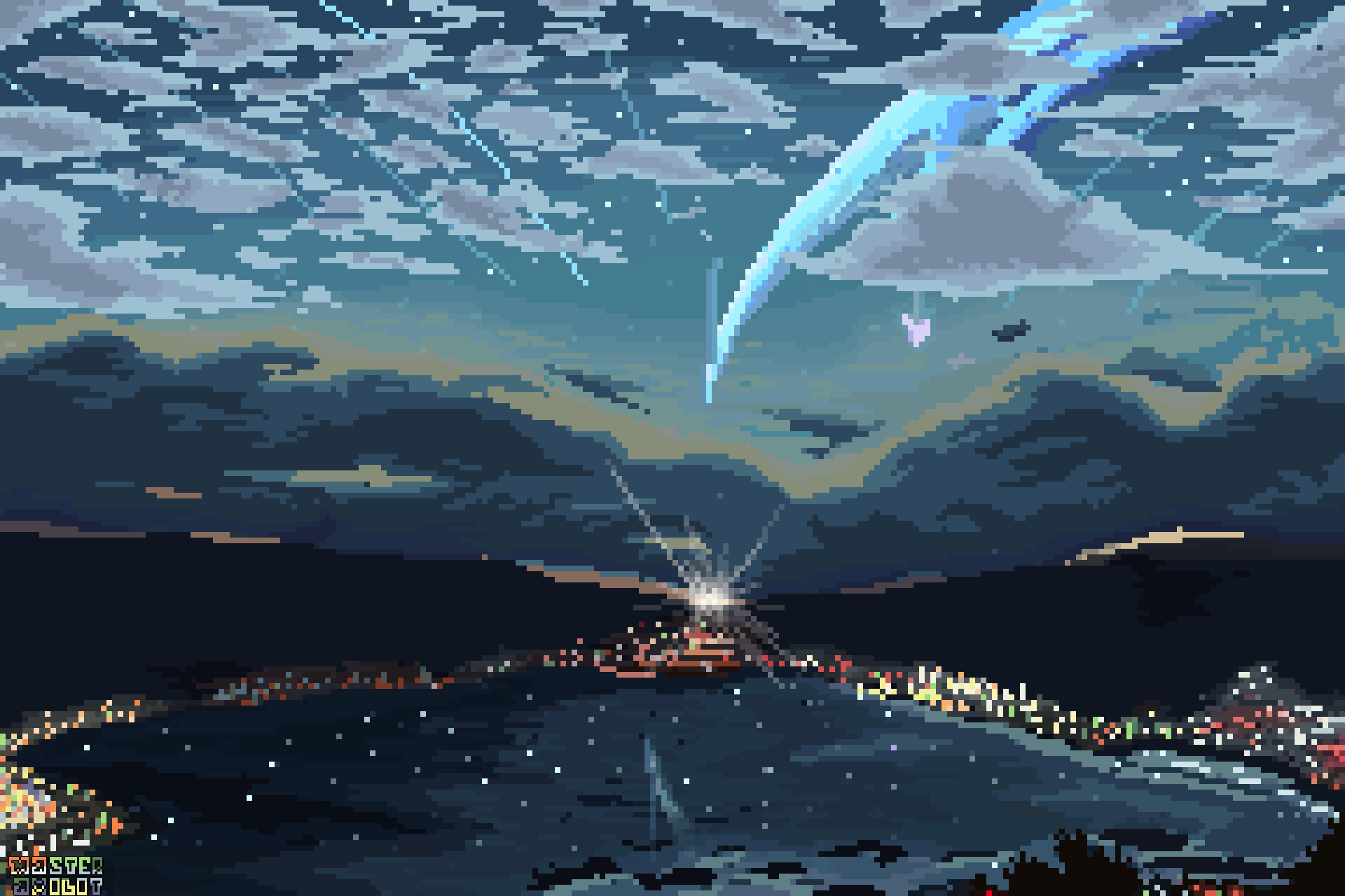 Anime Pixel Art Wallpapers