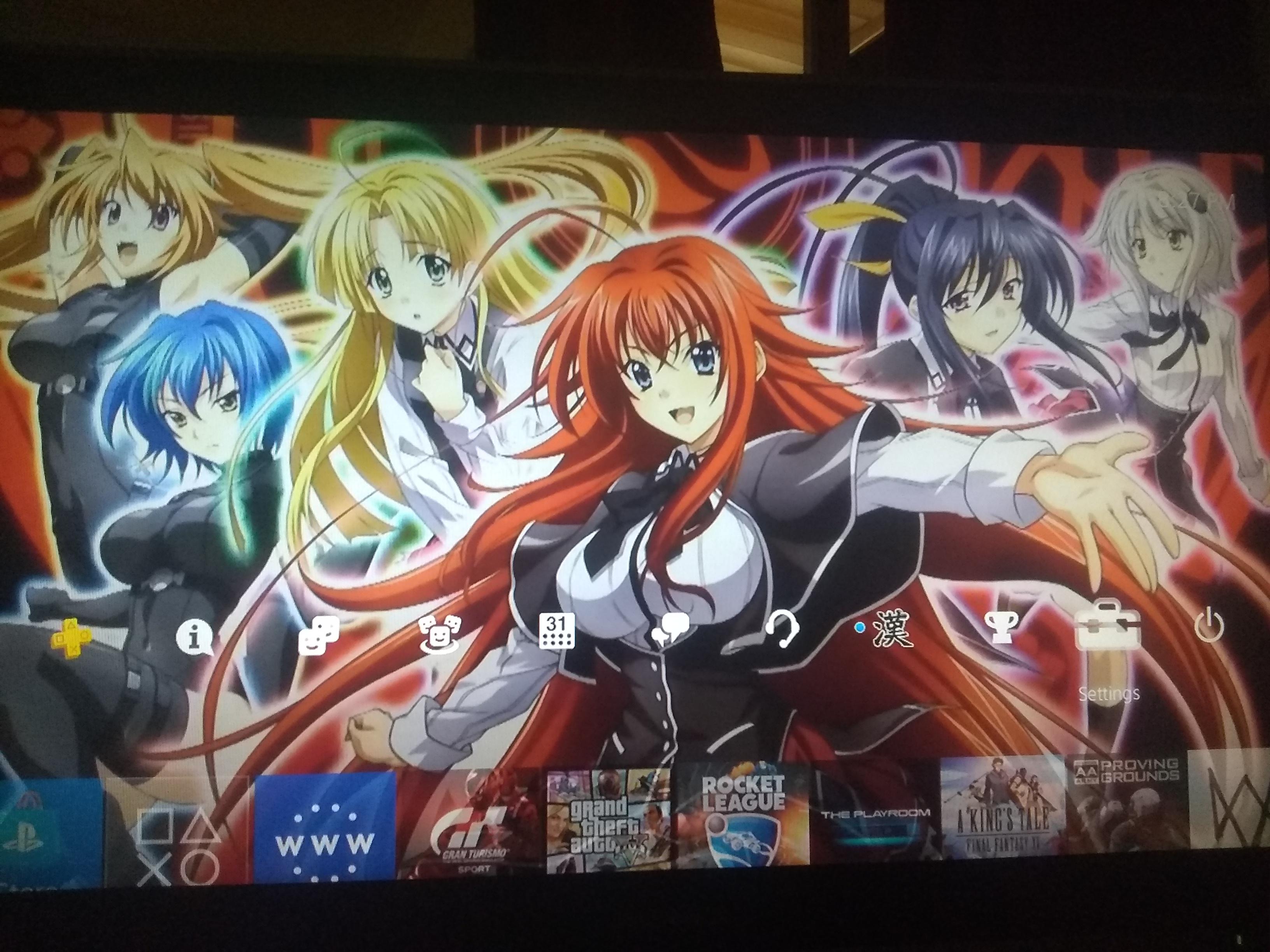 Anime Ps4 Dxd Wallpapers