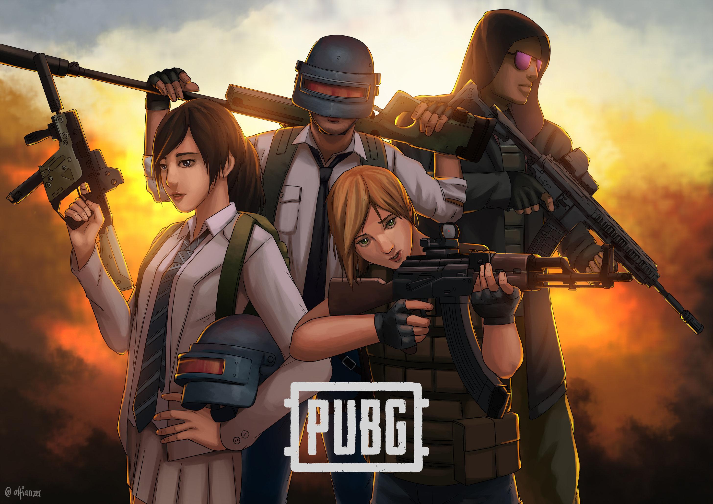 Anime Pubg Wallpapers