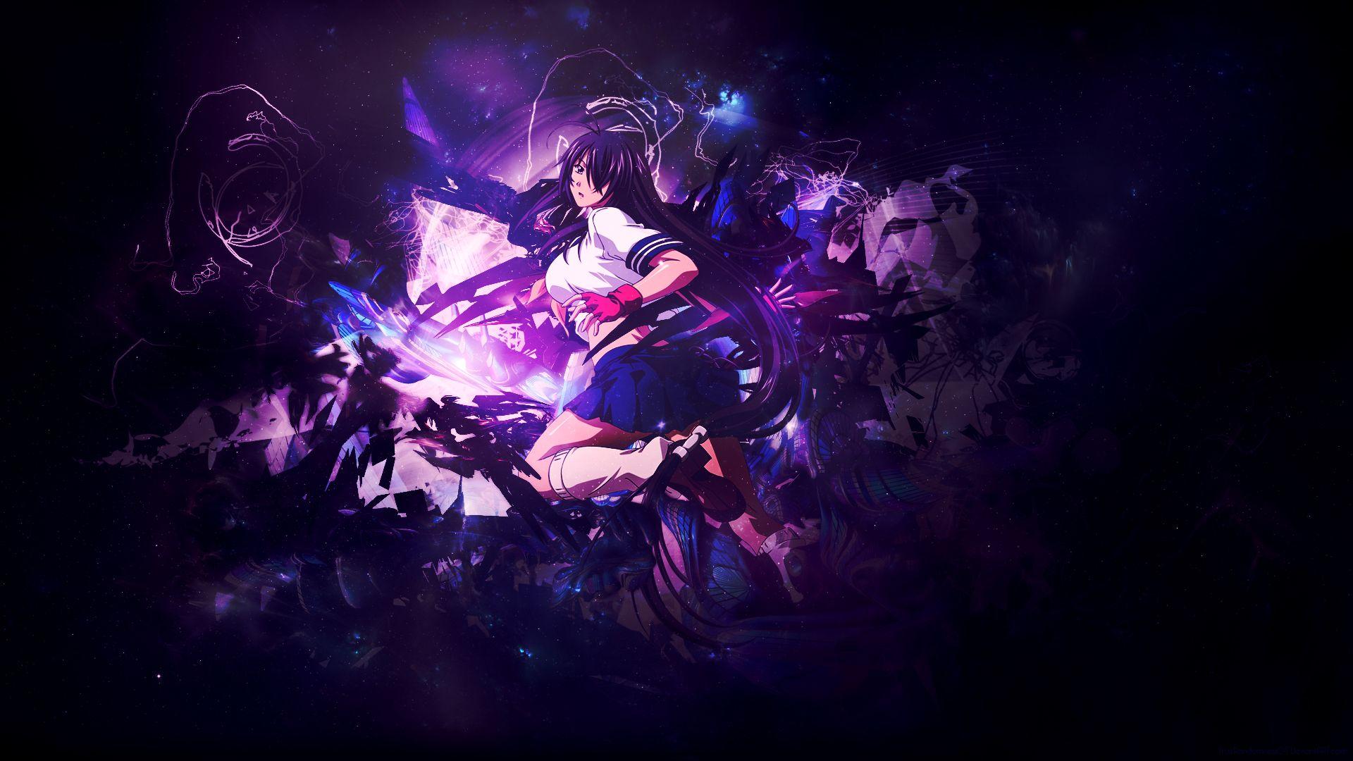 Anime Purple Background