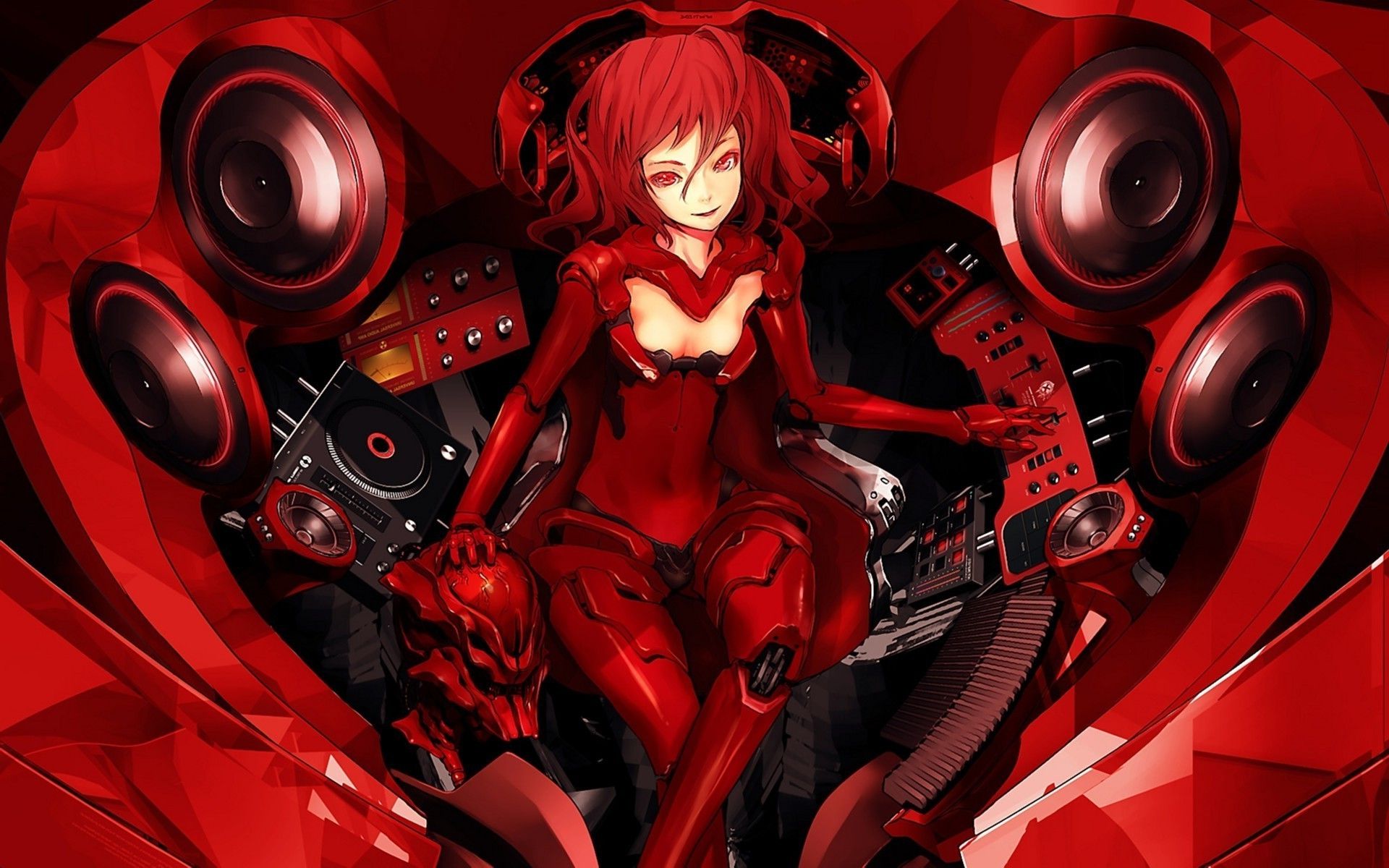 Anime Red 4K Wallpapers