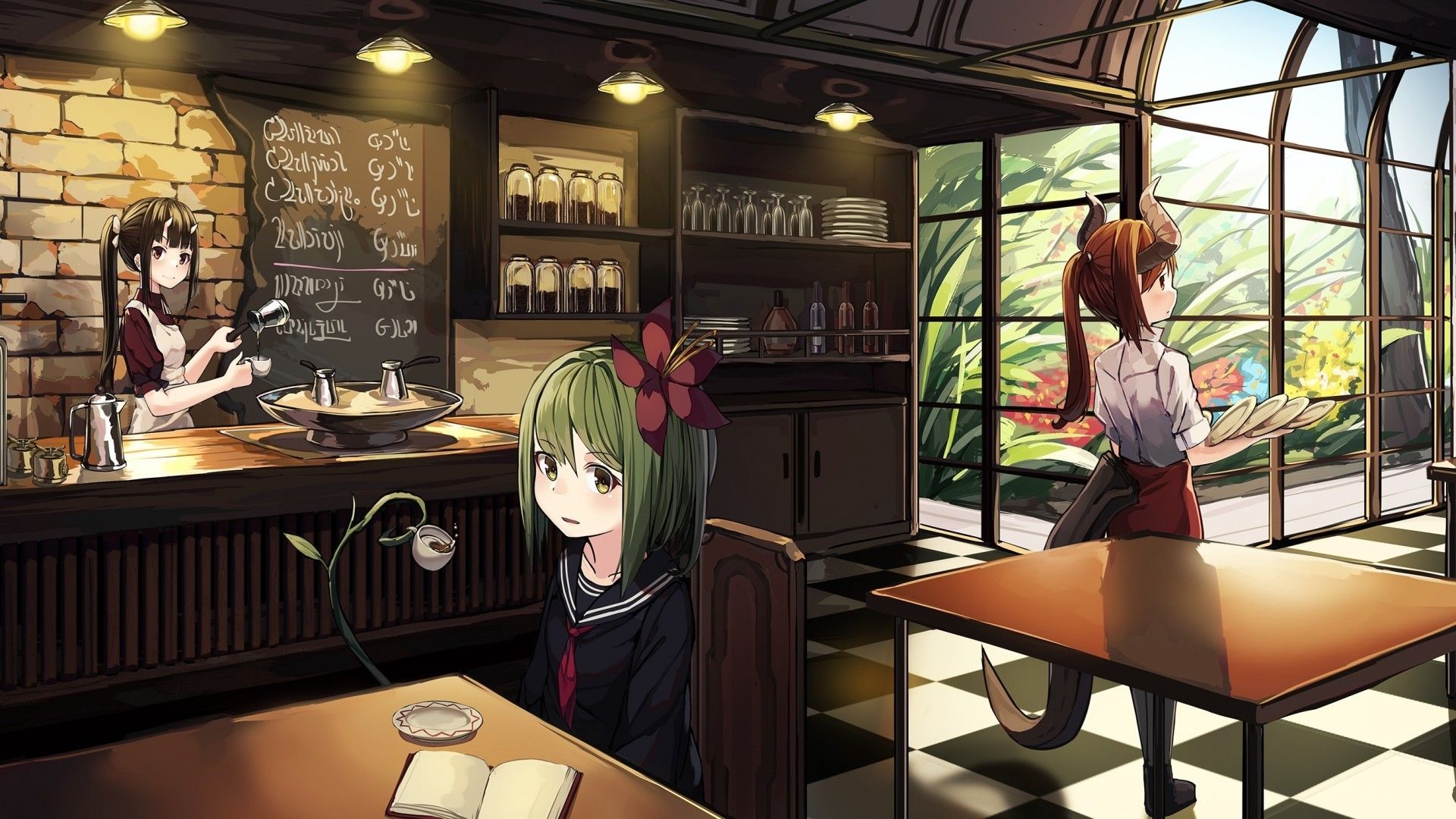 Anime Restaurant Wallpapers