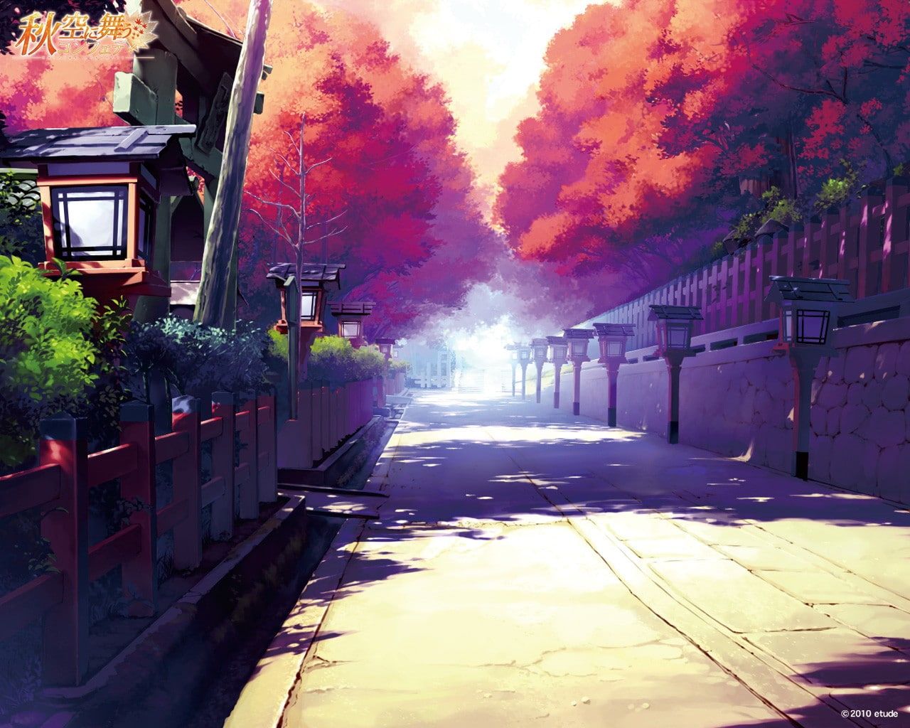 Anime Road Wallpapers