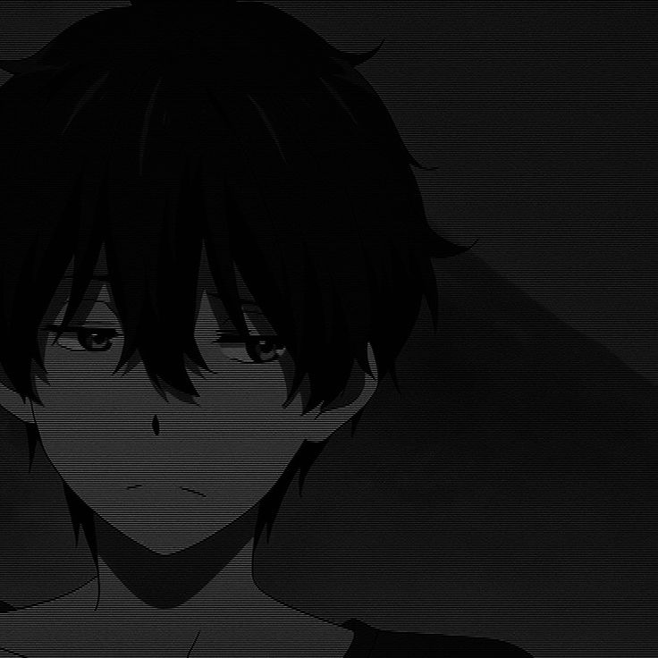 Anime Sad Black And White Wallpapers