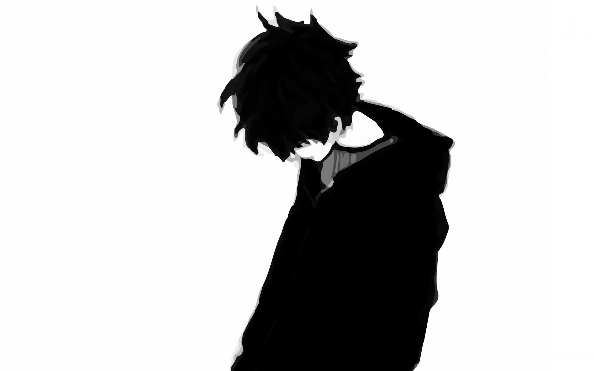 Anime Sad Boy 4K Wallpapers