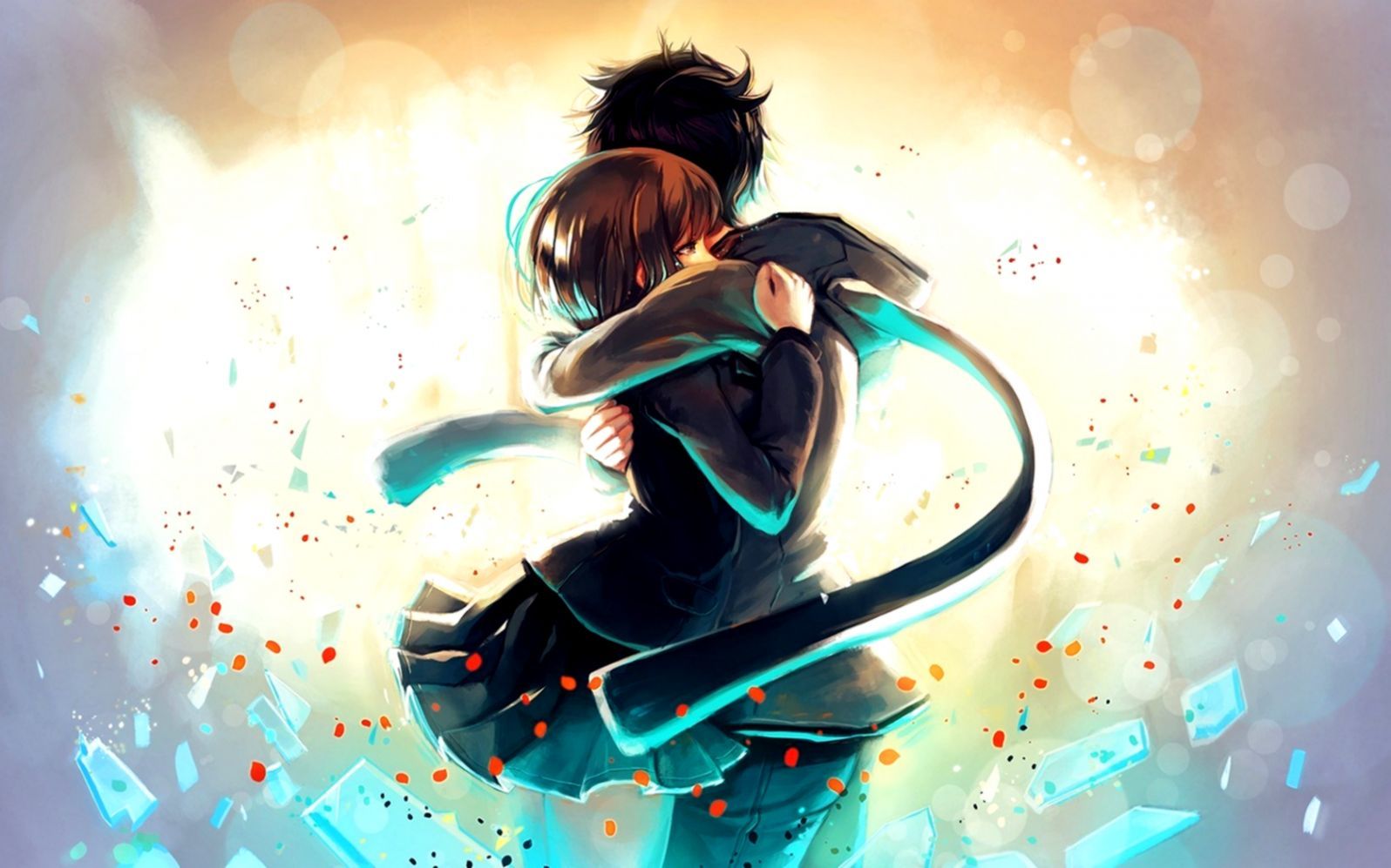 Anime Sad Cool Fan Art Boys And Girls Wallpapers